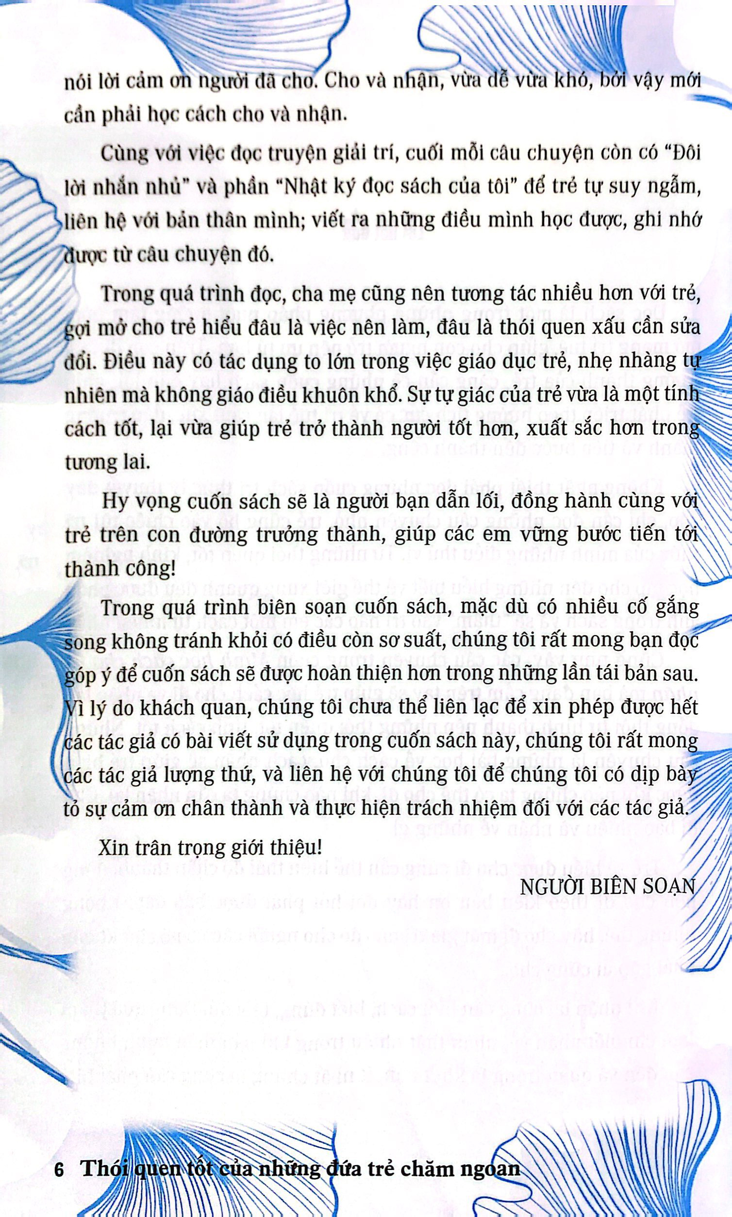thói quen tốt của những đứa trẻ chăm ngoan - mình học cách cho và nhận - Ảnh 4