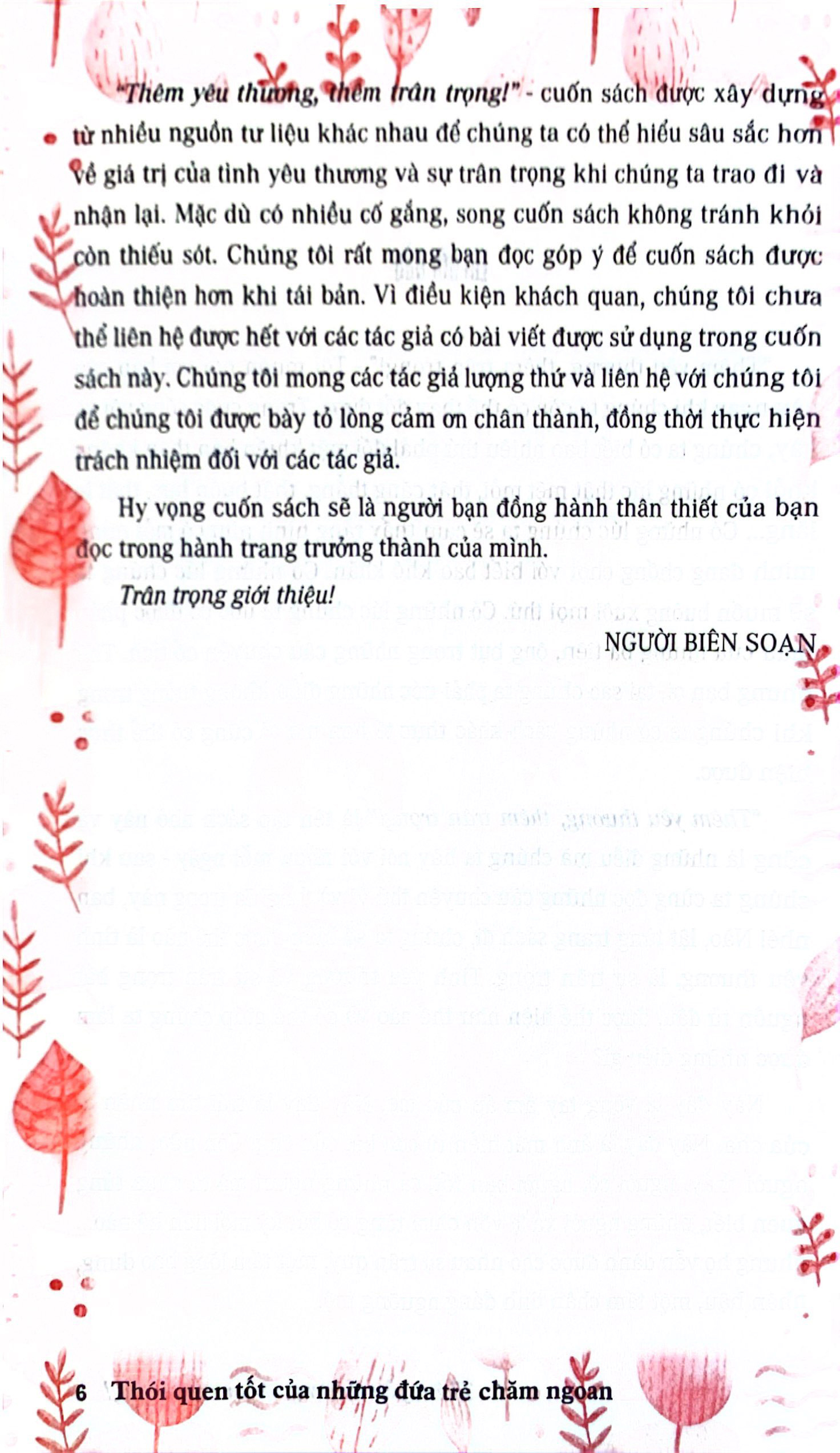 thói quen tốt của những đứa trẻ chăm ngoan - thêm yêu thương, thêm trân trọng! - Ảnh 4