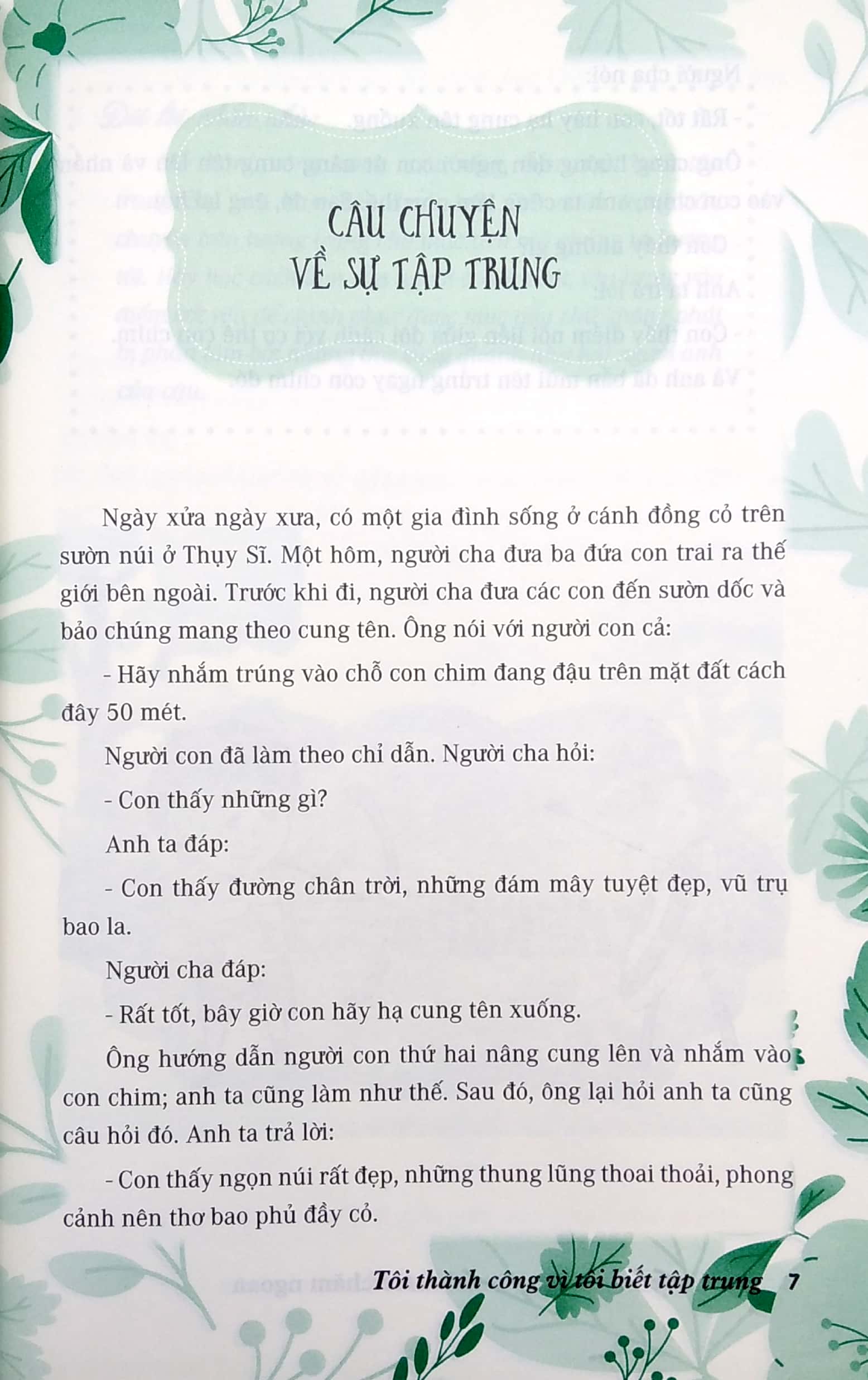 thói quen tốt của những đứa trẻ chăm ngoan - tôi thành công vì tôi biết tập trung - Ảnh 7