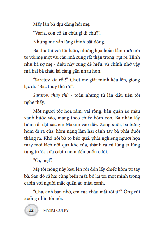thời thơ ấu - bìa cứng (tái bản) - Ảnh 11