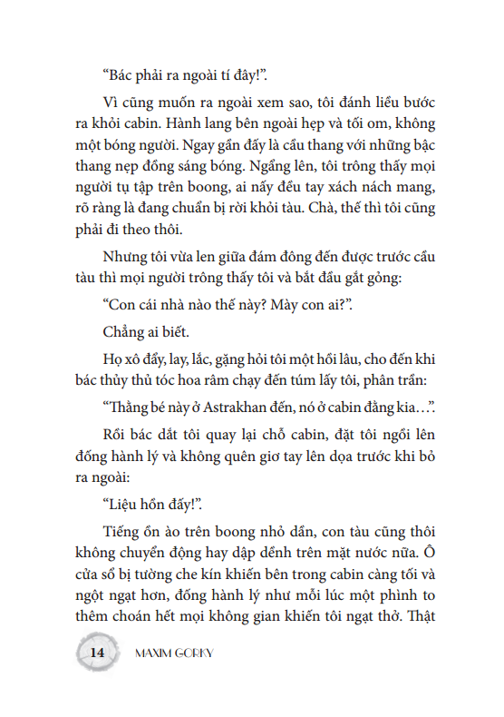 thời thơ ấu - bìa cứng (tái bản) - Ảnh 13