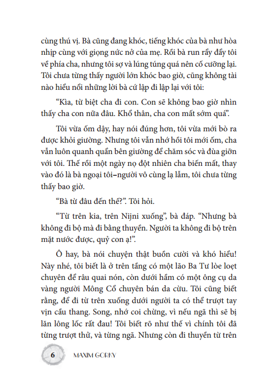 thời thơ ấu - bìa cứng (tái bản) - Ảnh 5