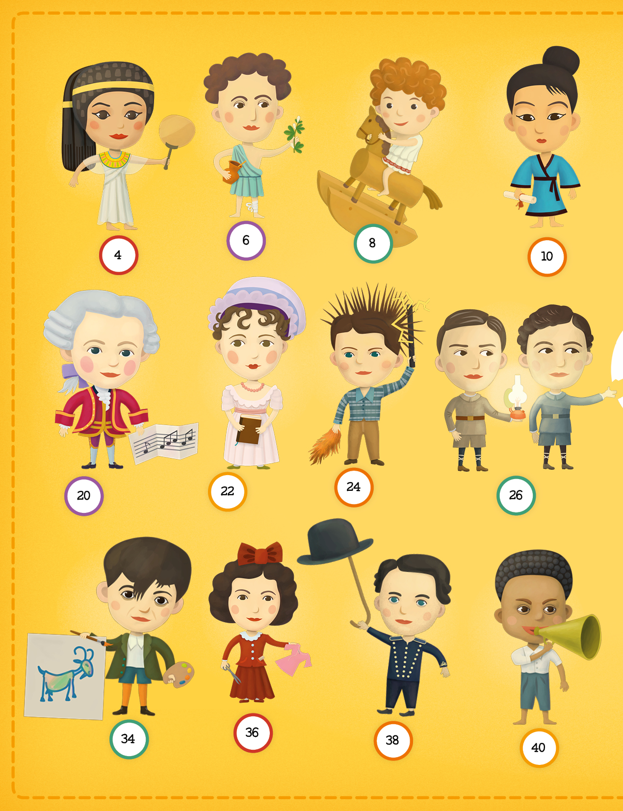 thời thơ ấu của những người nổi tiếng - bìa cứng - Ảnh 7