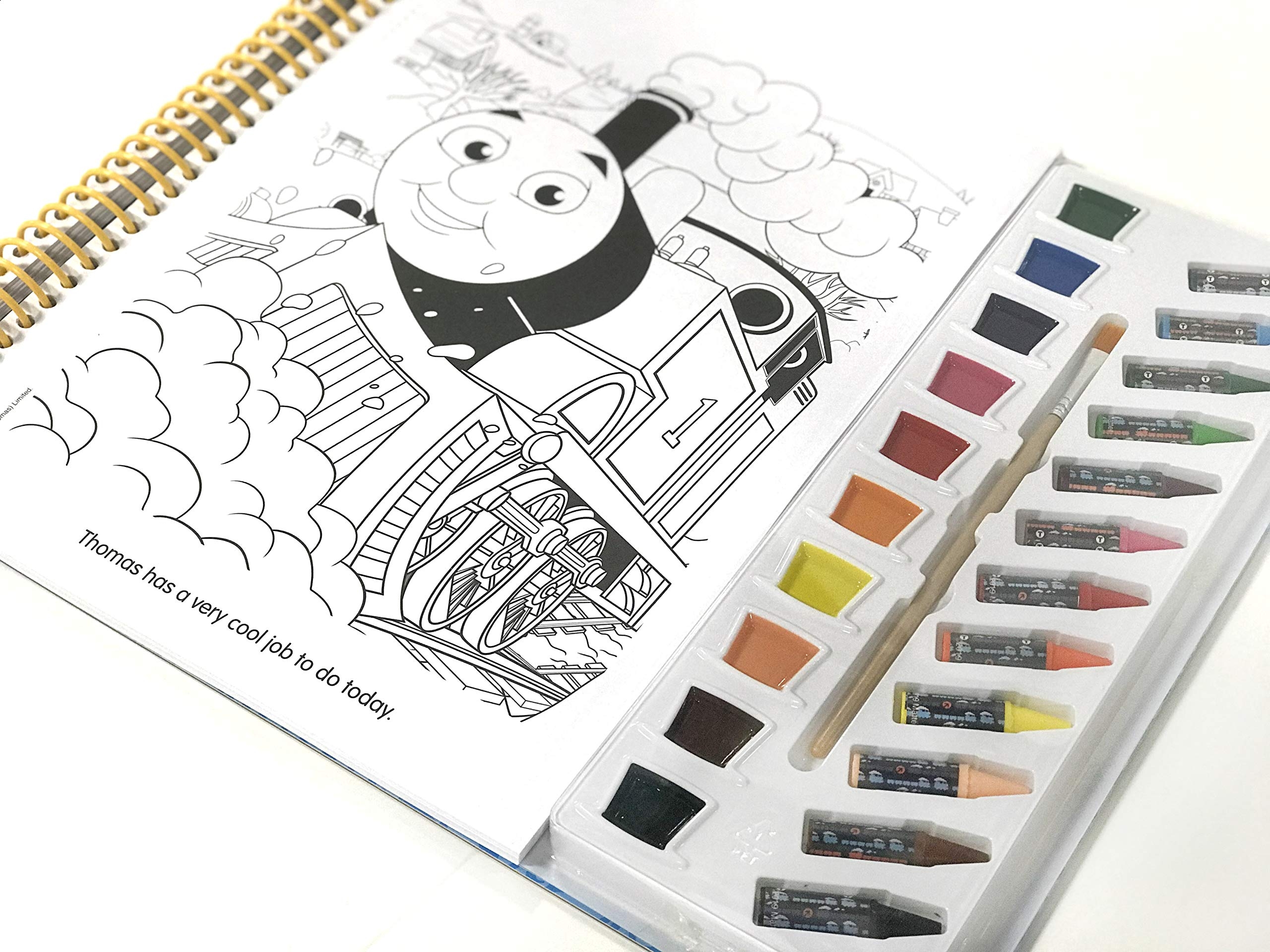 thomas & friends deluxe poster paint & color - Ảnh 3