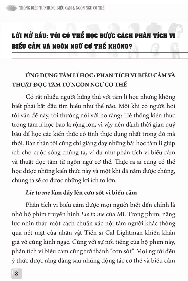 thông điệp - từ những biểu cảm ngôn ngữ cơ thể - Ảnh 7