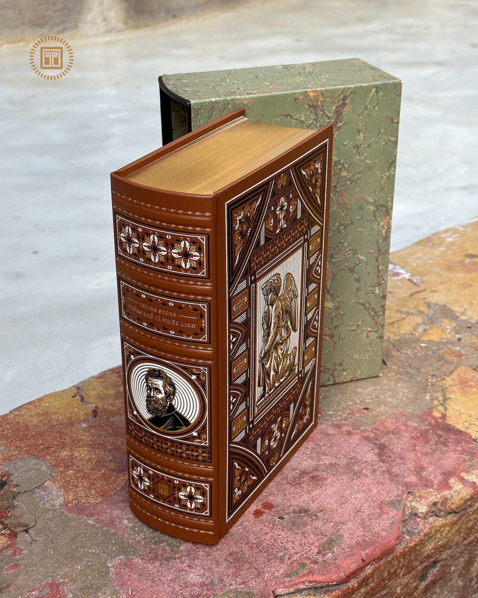 thống khổ và phiêu linh - ấn bản giới hạn - bìa da - Ảnh 11