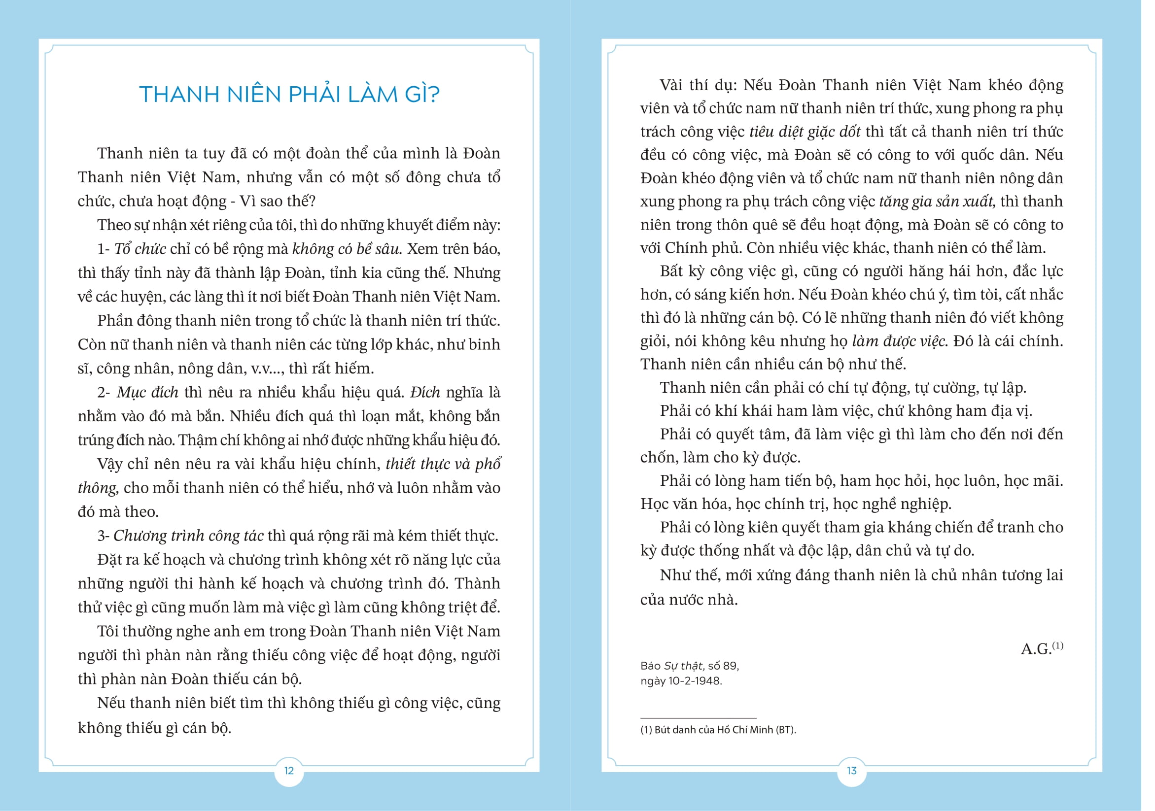 Thư Bác Hồ Gửi Thanh Niên - Ảnh 7