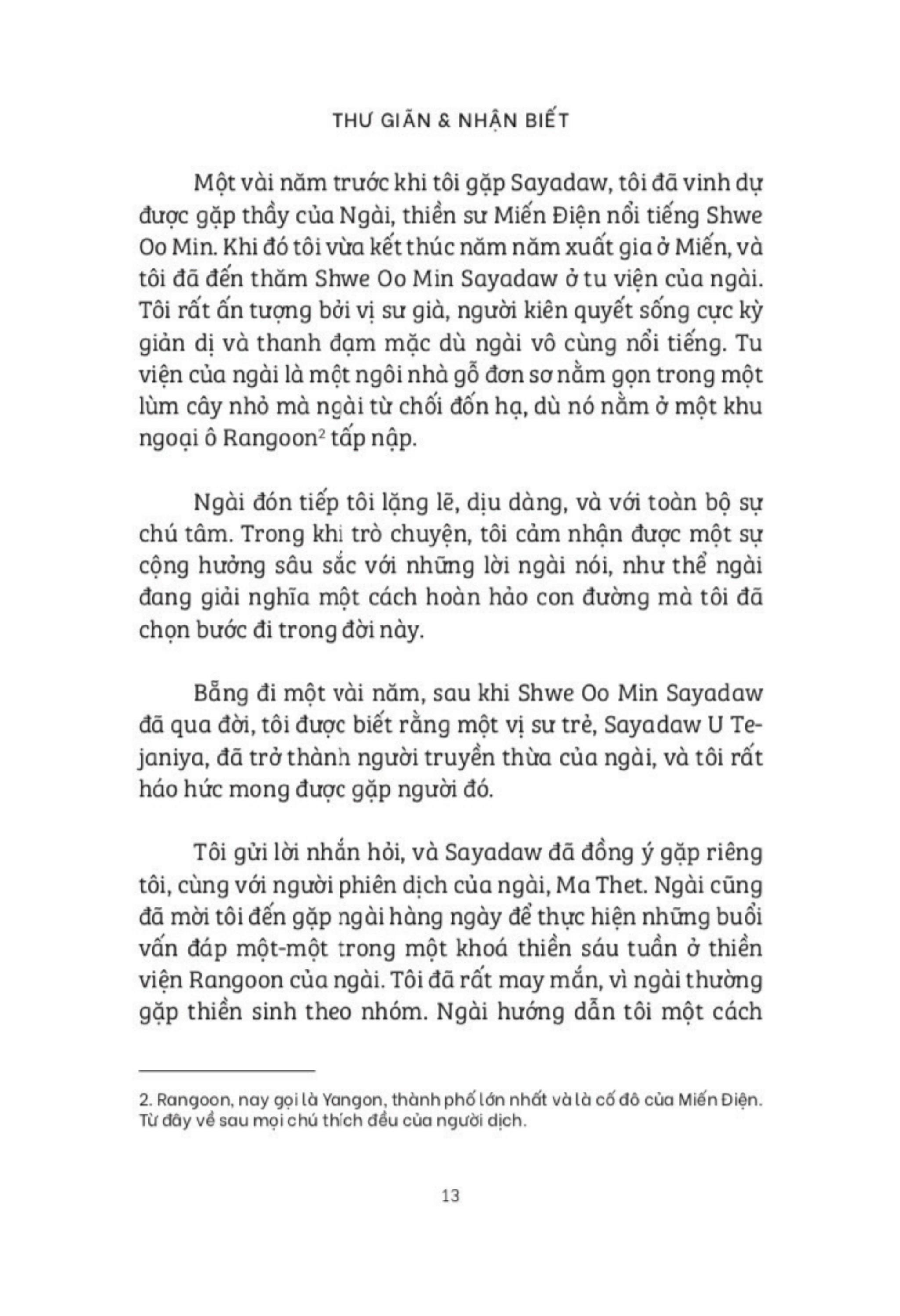 thư giãn và nhận biết - pháp thiền chánh niệm cho tâm sáng tỏ, tự tin và trí tuệ - Ảnh 13