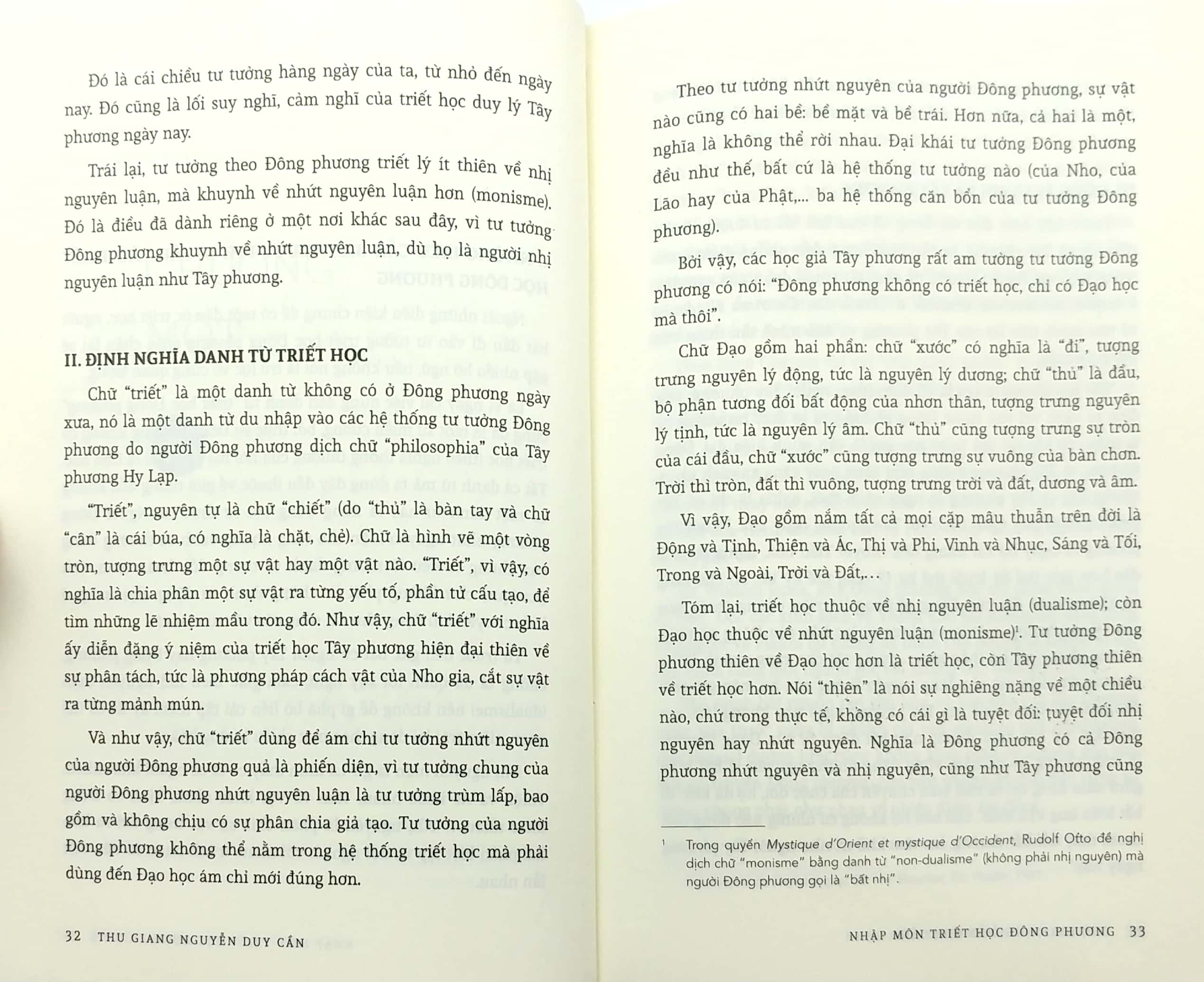 thu giang nguyễn duy cần - nhập môn triết học đông phương, tinh hoa đạo học đông phương, văn minh đông phương và tây phương, cái cười của thánh nhân, toàn chân triết luận, thanh dạ văn chung - Ảnh 6