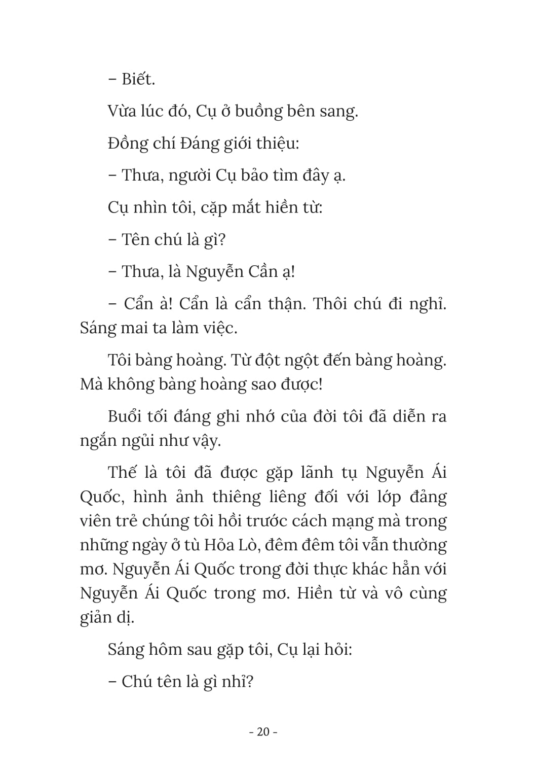 thư kí bác hồ kể chuyện - Ảnh 13