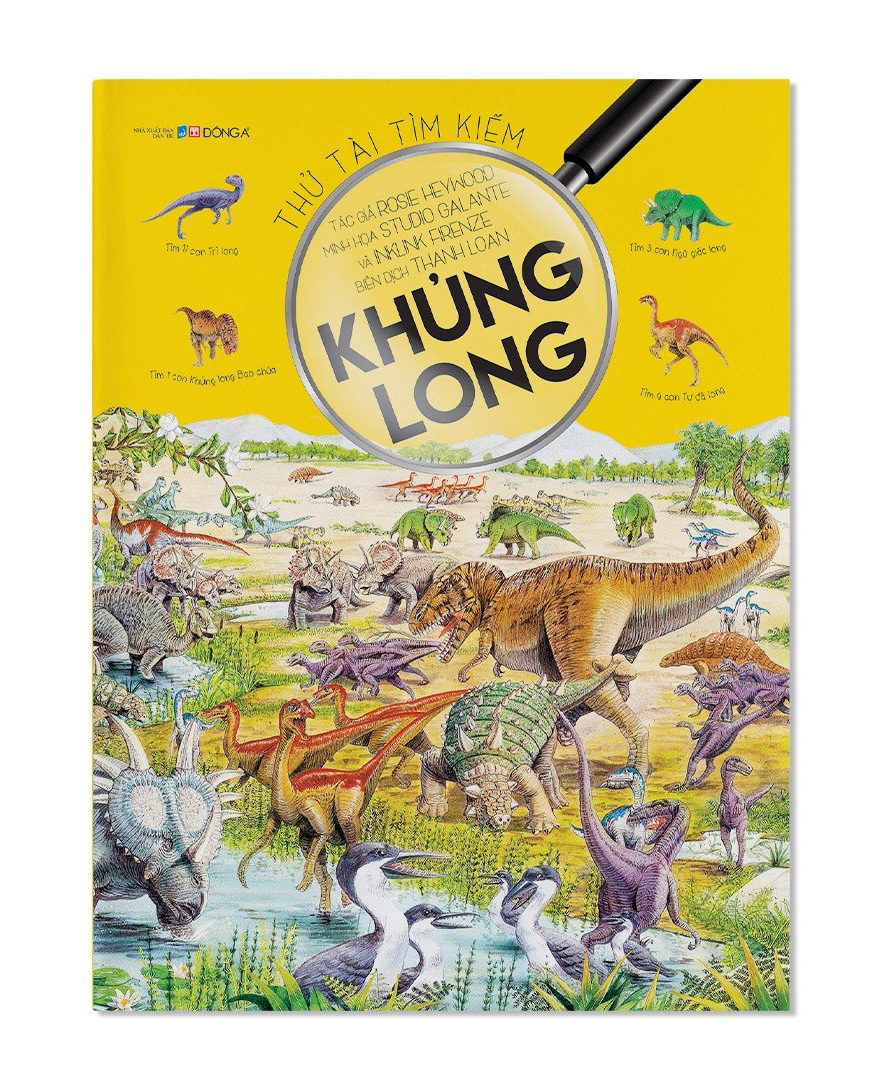 thử tài tìm kiếm - khủng long (tái bản 2023) - Ảnh 2