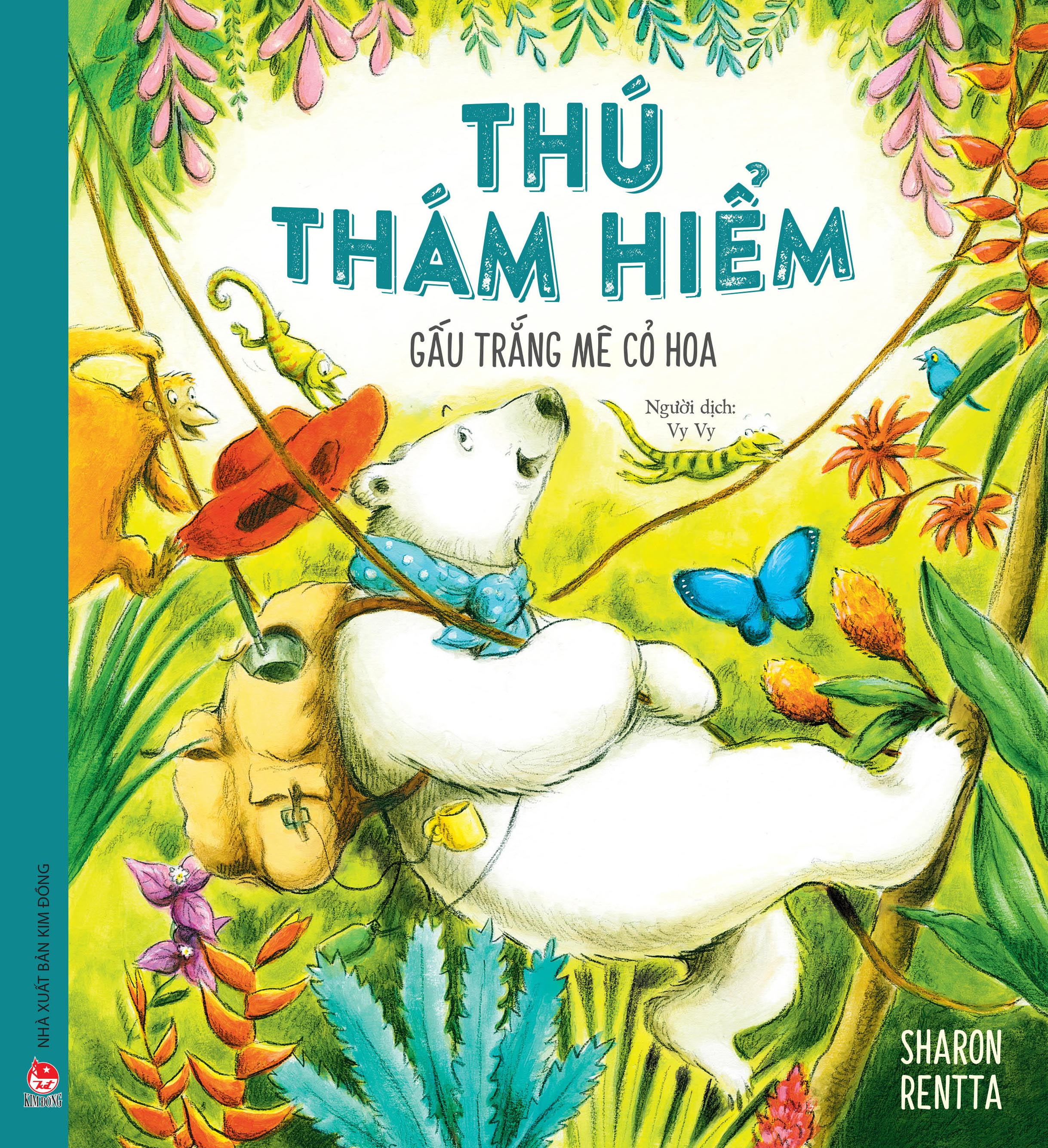 Thú Thám Hiểm - Gấu Trắng Mê Cỏ Hoa - Ảnh 2