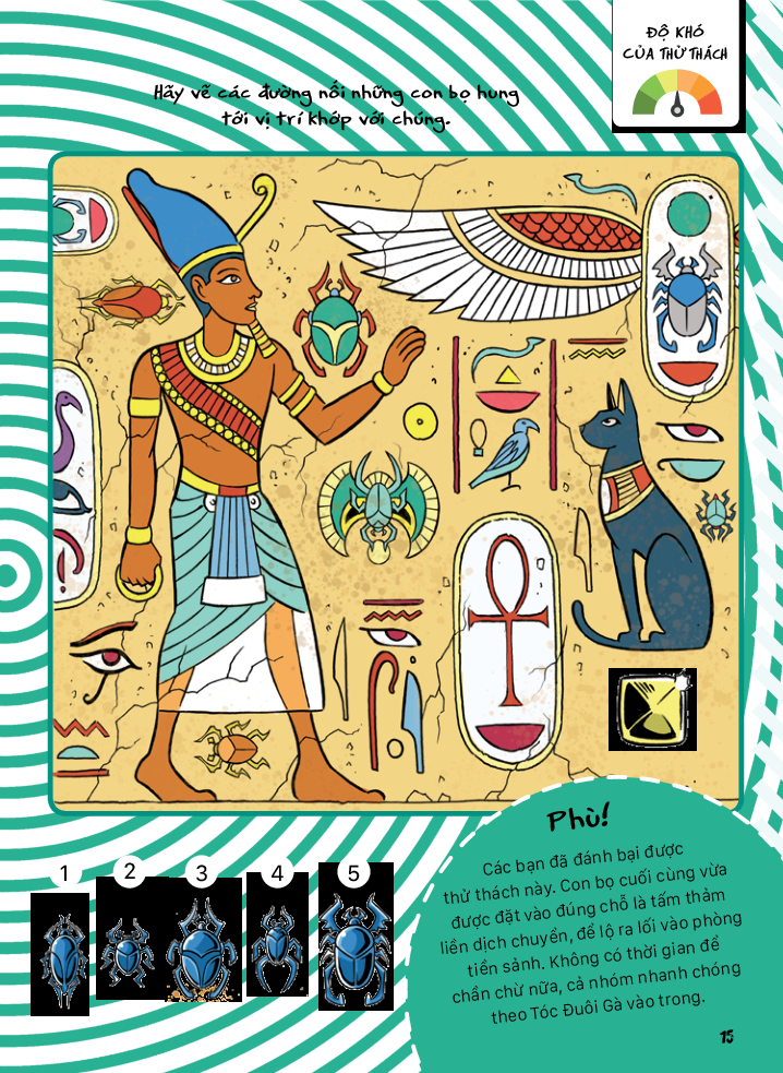thử trí thông minh - trò chơi thoát hiểm - lăng mộ ai cập - Ảnh 21