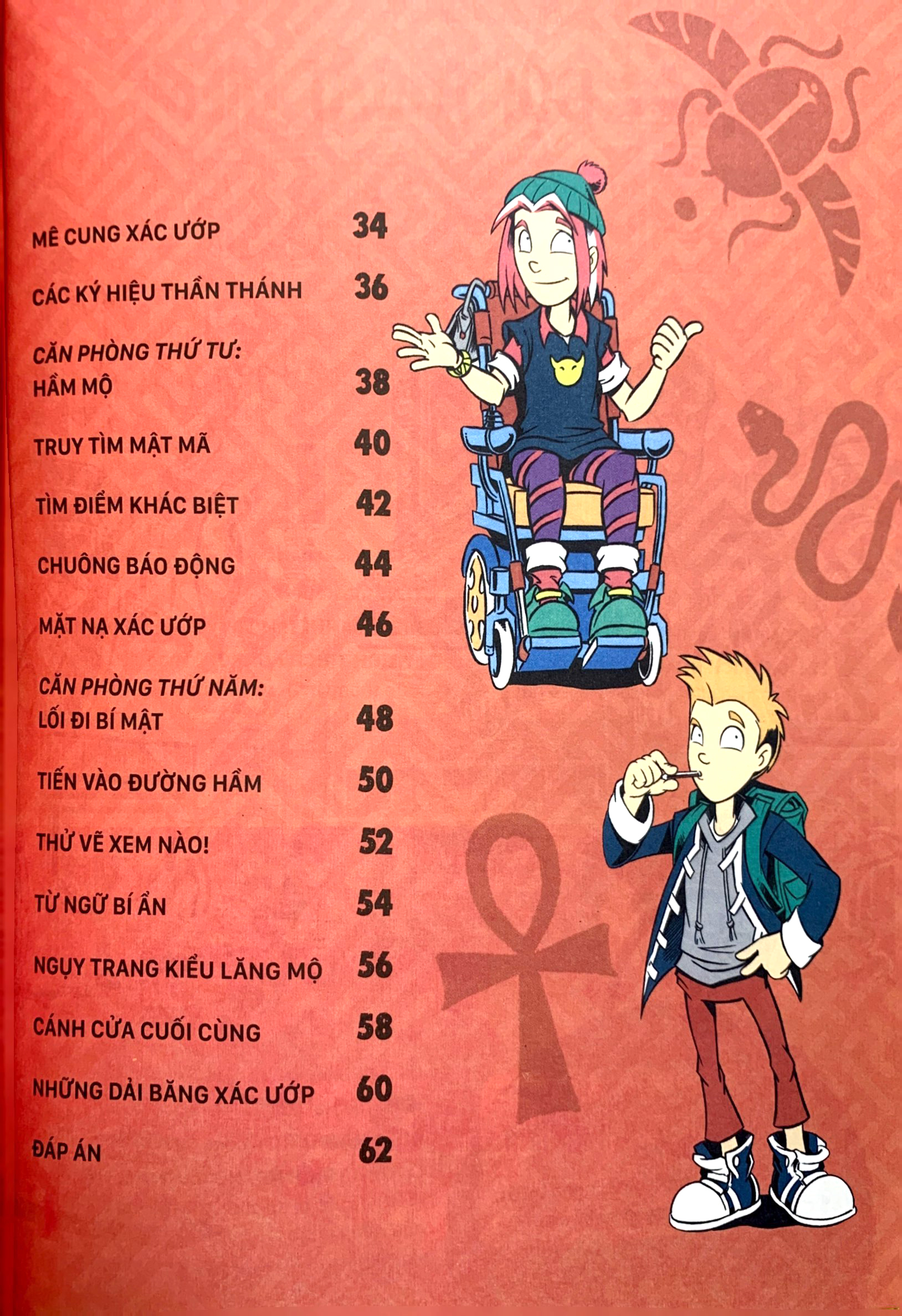 thử trí thông minh - trò chơi thoát hiểm - lăng mộ ai cập - Ảnh 6