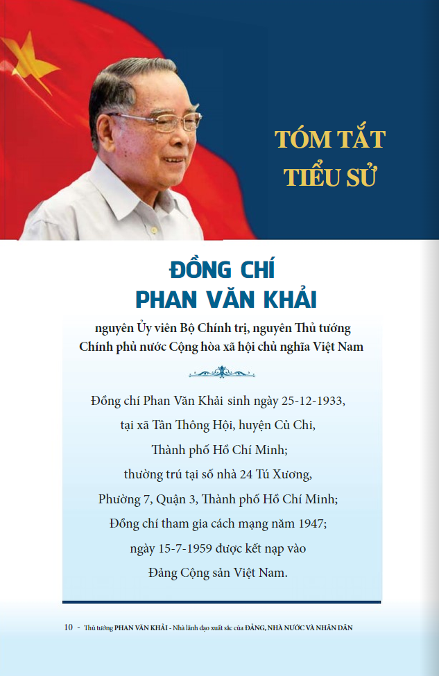 thủ tướng phan văn khải - nhà lãnh đạo xuất sắc của đảng, nhà nước và nhân dân - Ảnh 12