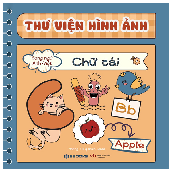 Thu Vien Hinh Anh - Chu Cai - Song Ngu Anh-Viet - Bia Cung