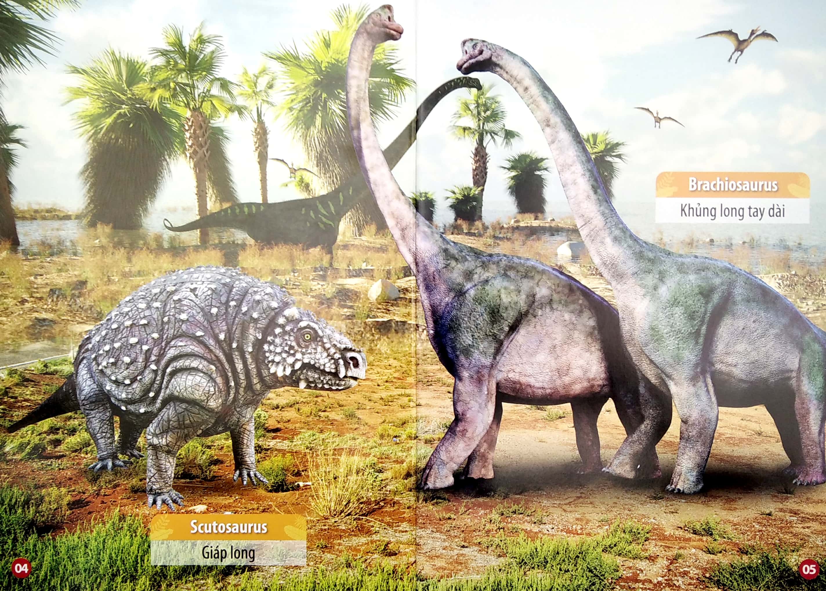 thư viện hình ảnh song ngữ đầu tiên của bé - thế giới khủng long - Ảnh 4