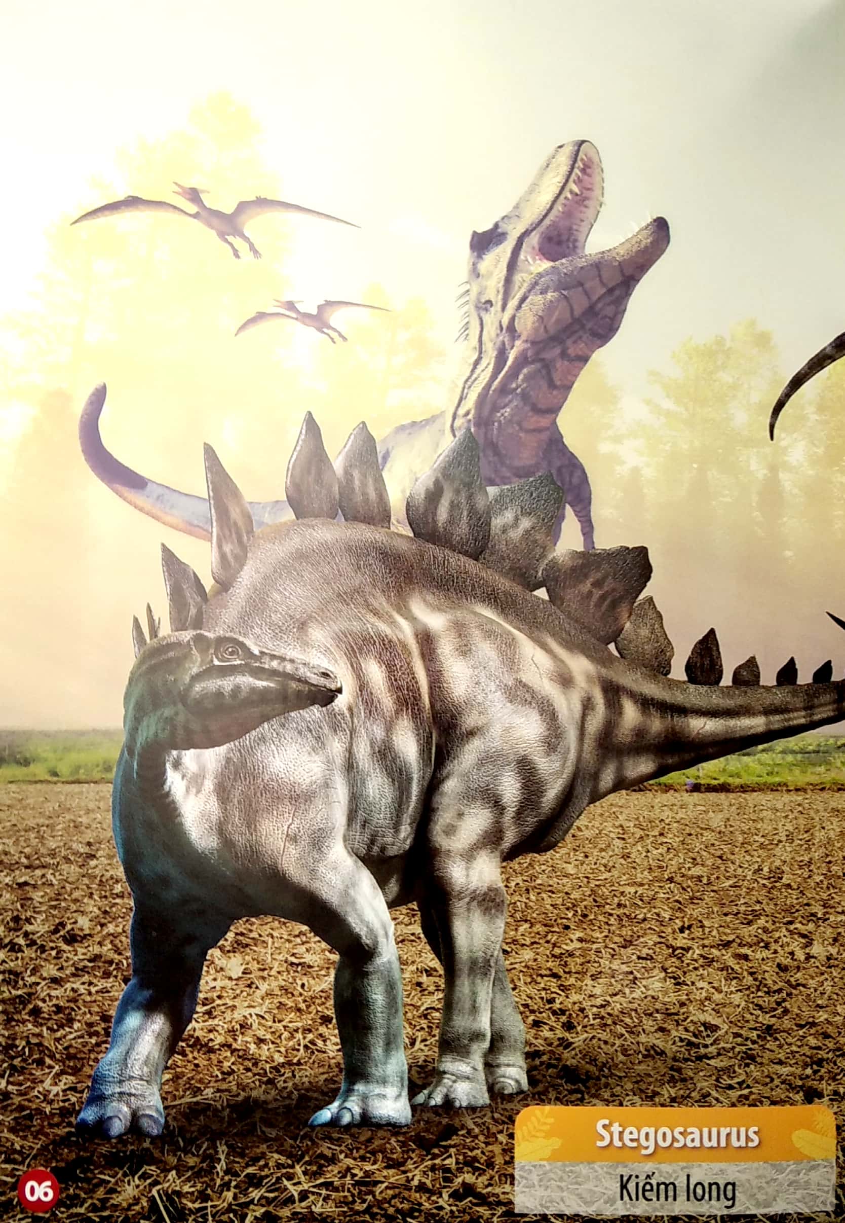 thư viện hình ảnh song ngữ đầu tiên của bé - thế giới khủng long - Ảnh 5