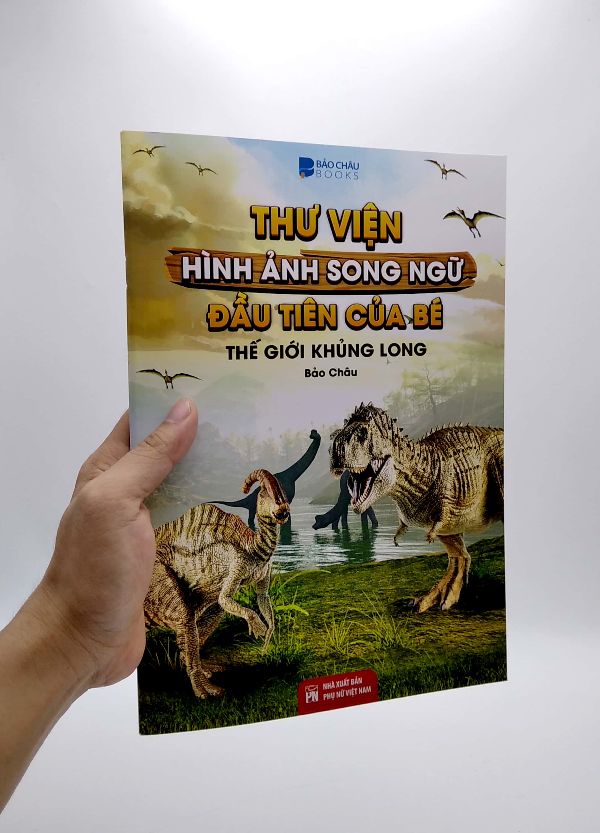 thư viện hình ảnh song ngữ đầu tiên của bé - thế giới khủng long - Ảnh 7