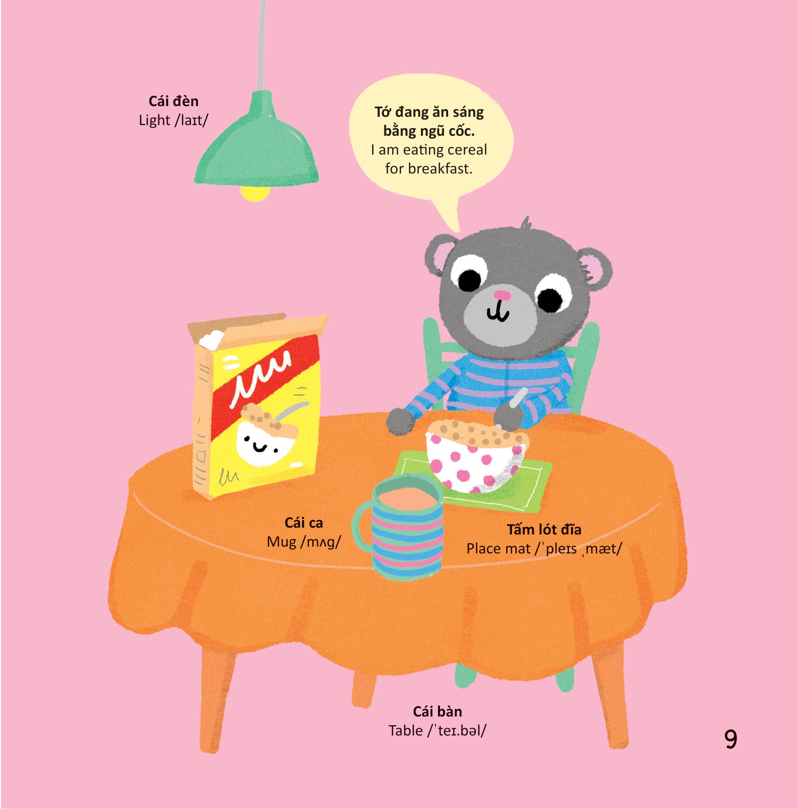 thư viện từ vựng đầu đời cho bé - ở nhà - at home! - Ảnh 10