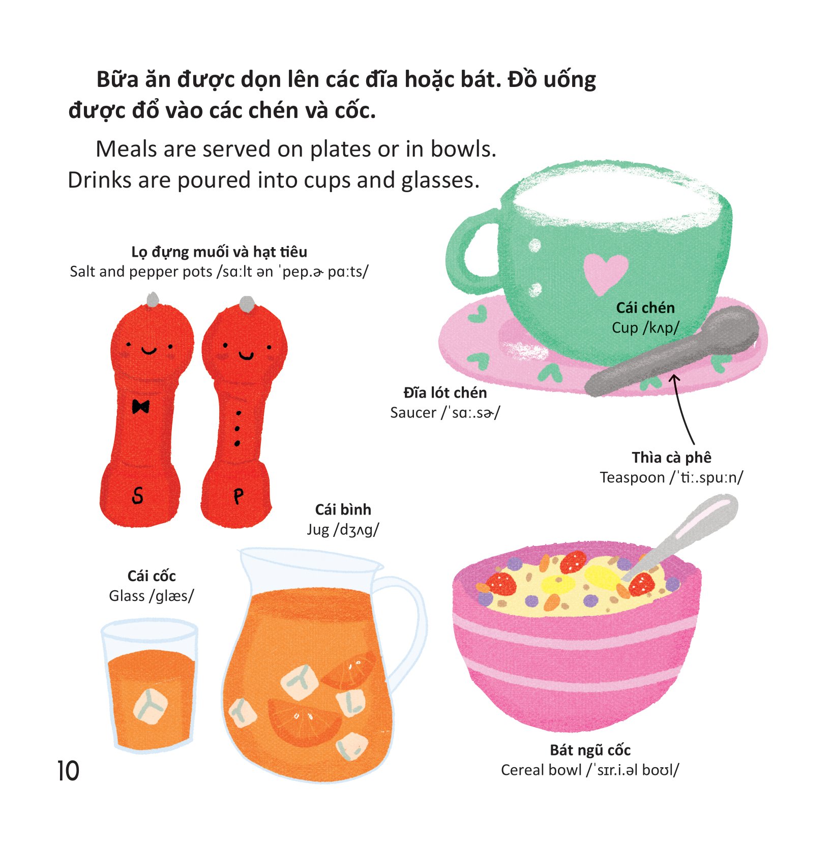 thư viện từ vựng đầu đời cho bé - ở nhà - at home! - Ảnh 11