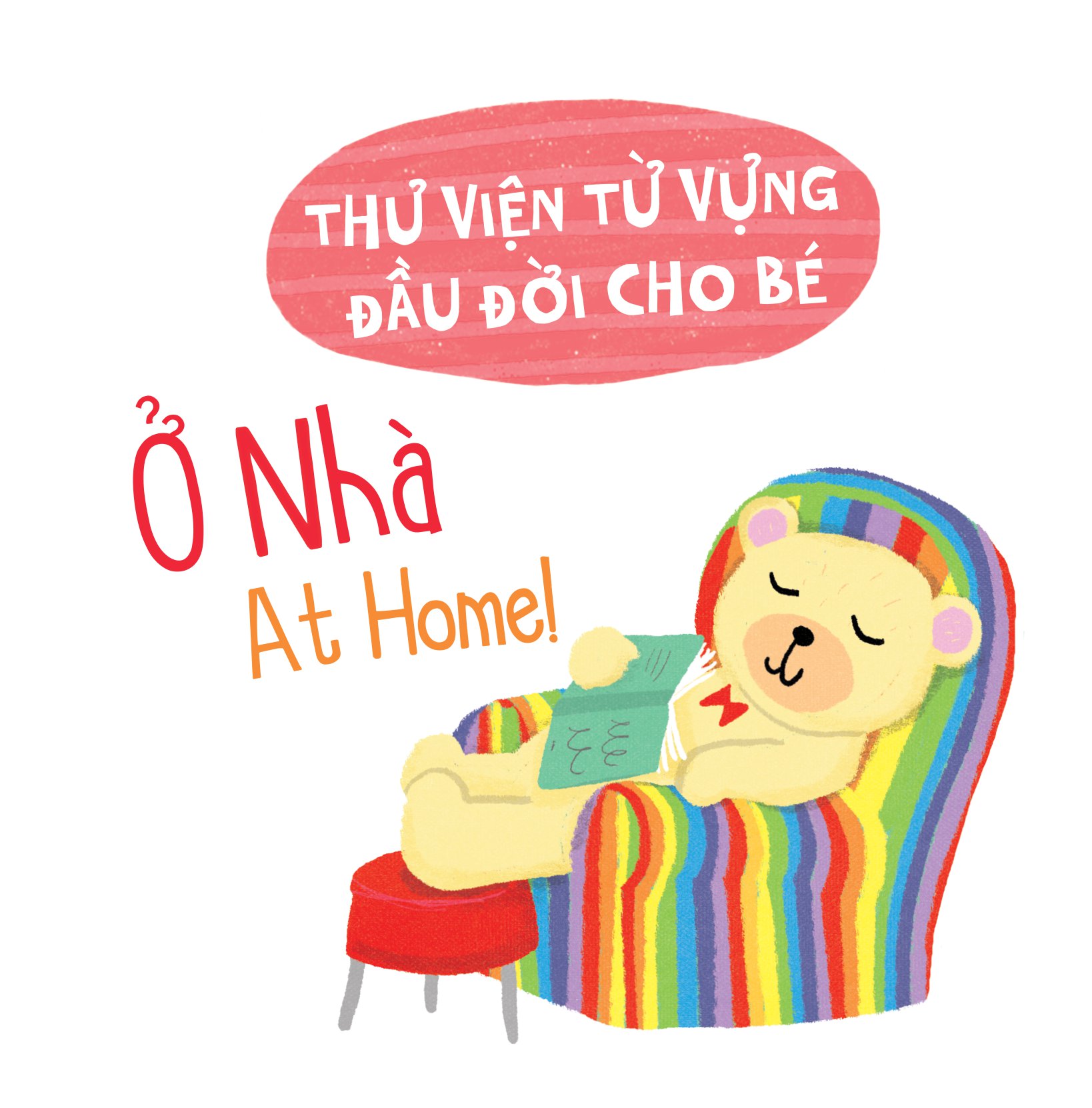 thư viện từ vựng đầu đời cho bé - ở nhà - at home! - Ảnh 2