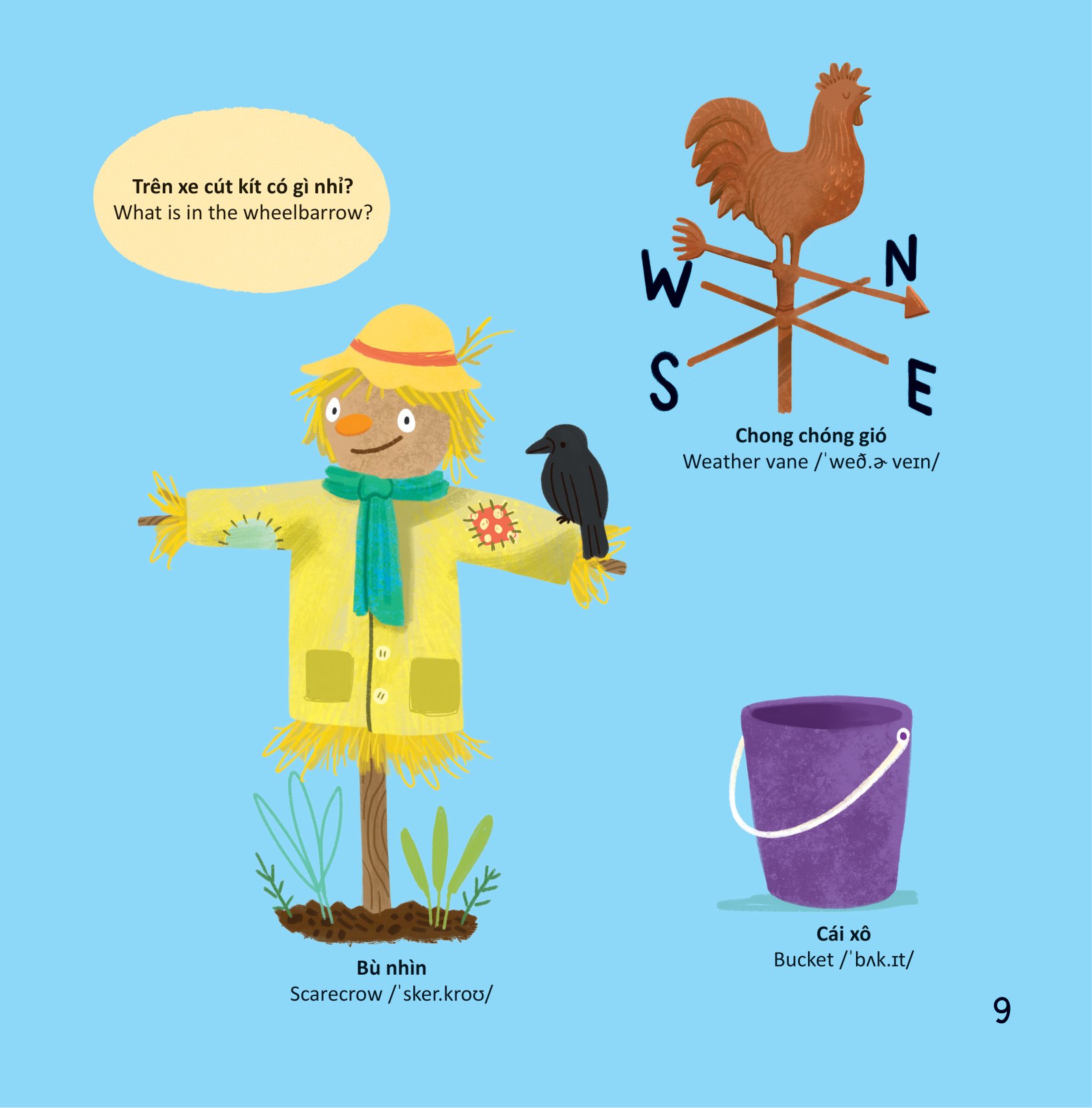 thư viện từ vựng đầu đời cho bé - ở nông trại - on the farm! - Ảnh 10