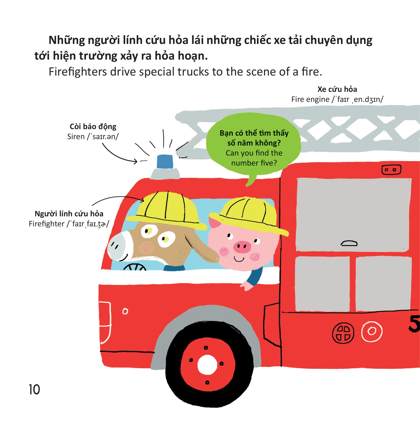 thư viện từ vựng đầu đời cho bé - phương tiện giao thông - on the go! - Ảnh 11