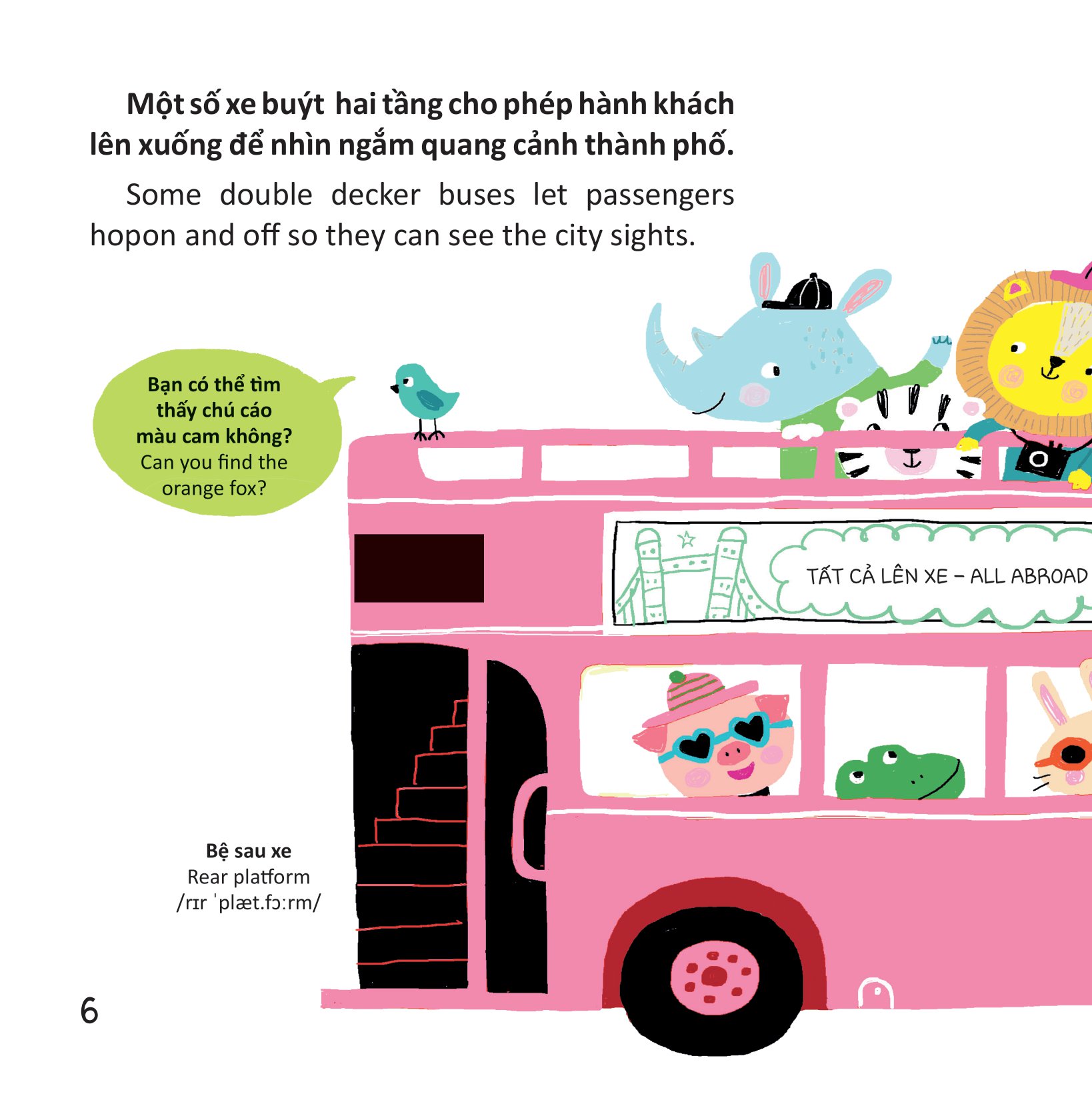 thư viện từ vựng đầu đời cho bé - phương tiện giao thông - on the go! - Ảnh 7