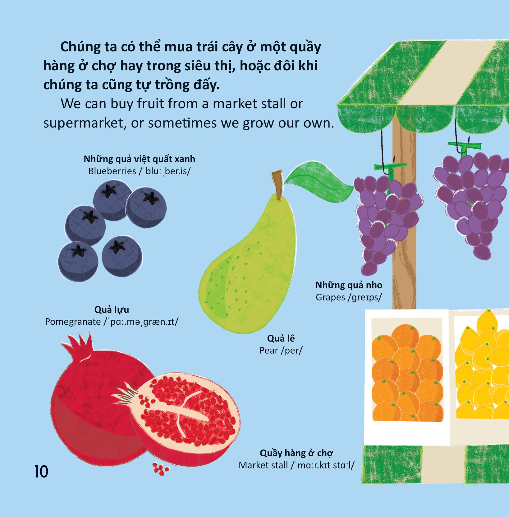 thư viện từ vựng đầu đời cho bé - thức ăn của tớ - my food! - Ảnh 11