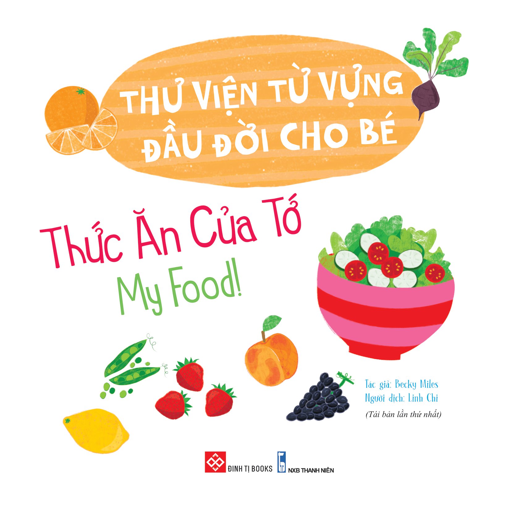 thư viện từ vựng đầu đời cho bé - thức ăn của tớ - my food! - Ảnh 4