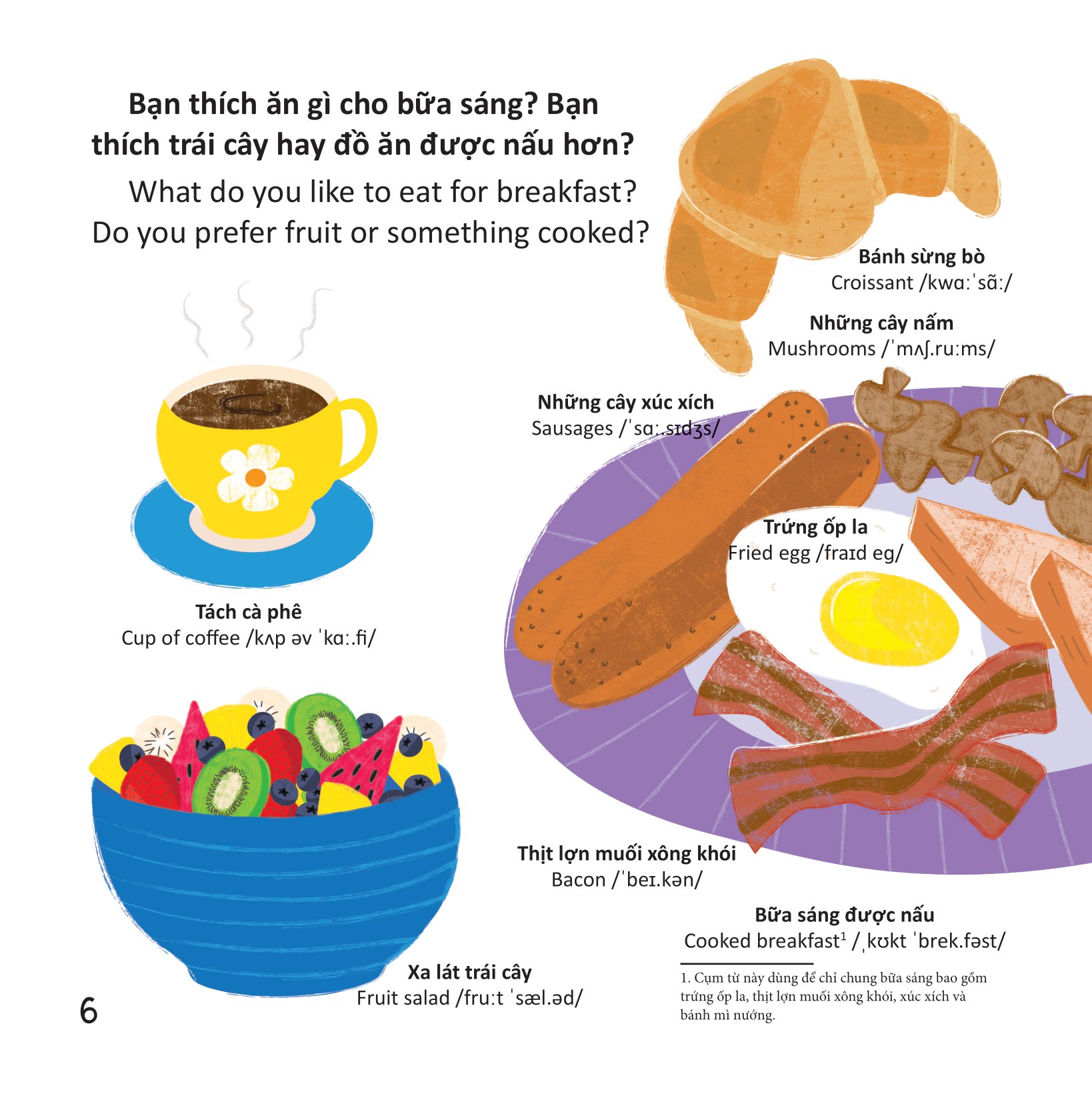 thư viện từ vựng đầu đời cho bé - thức ăn của tớ - my food! - Ảnh 7