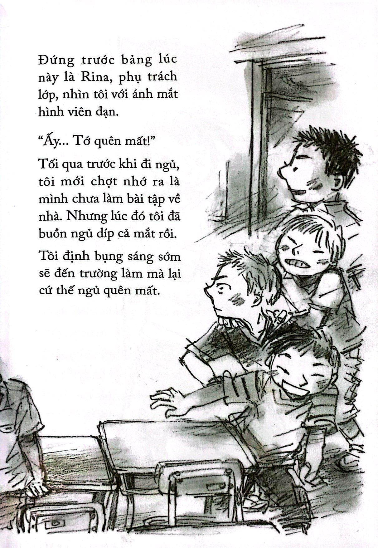 thưa cô, em quên làm bài tập về nhà! - Ảnh 8