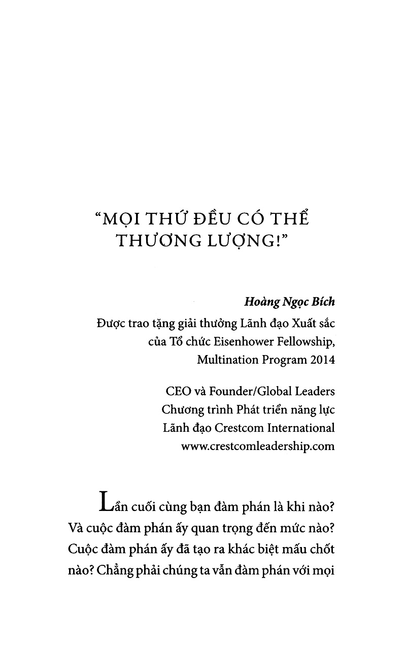 thuật đàm phán (tái bản) - Ảnh 6