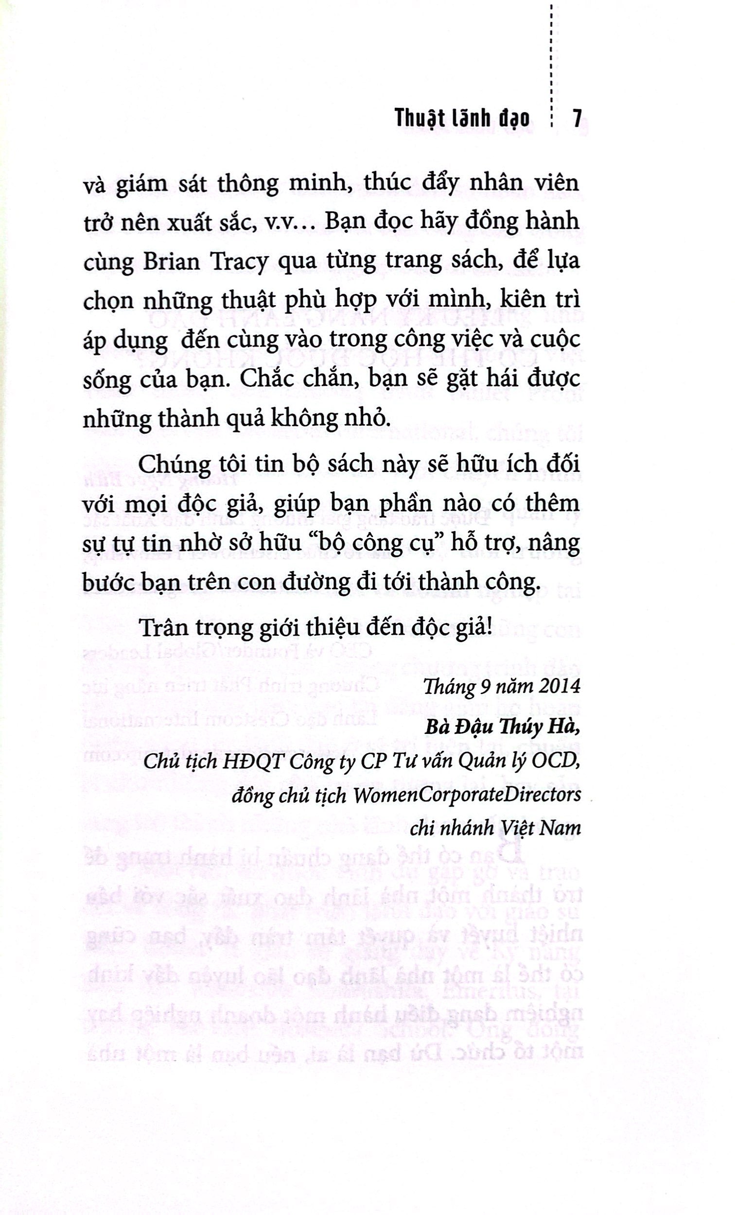 thuật lãnh đạo (tái bản) - Ảnh 6