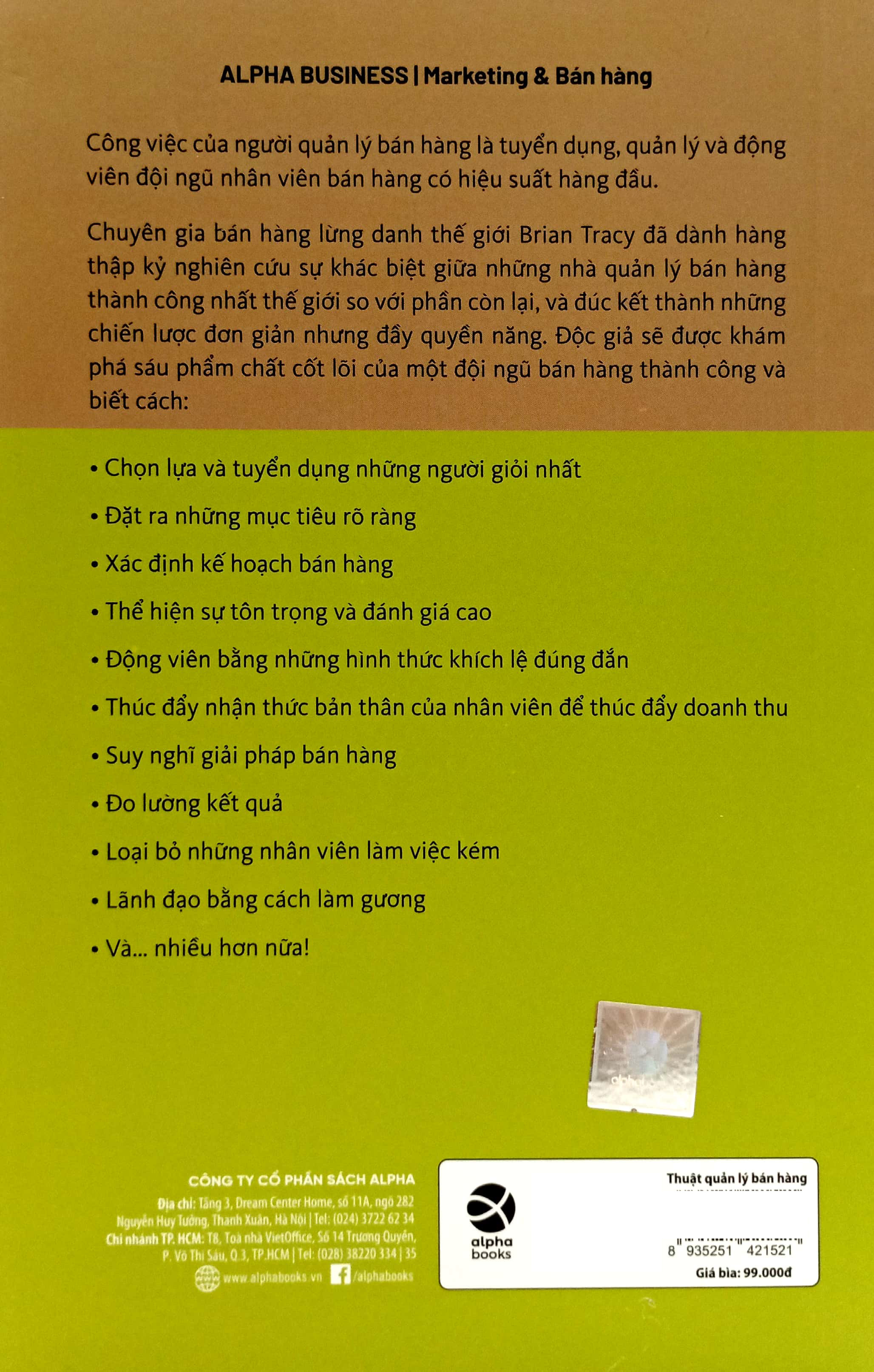 thuật quản lý bán hàng (tái bản 2024) - Ảnh 8