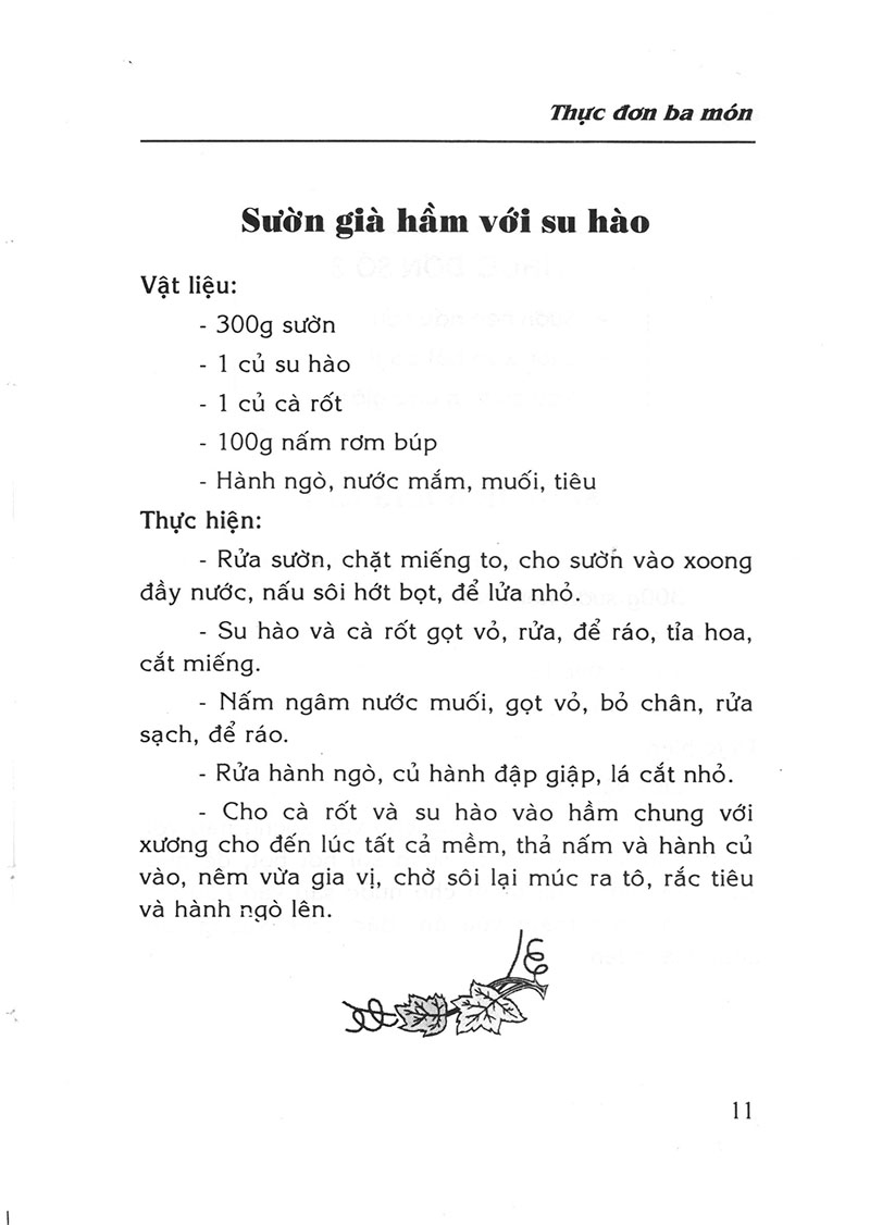 thực đơn ba món - Ảnh 9