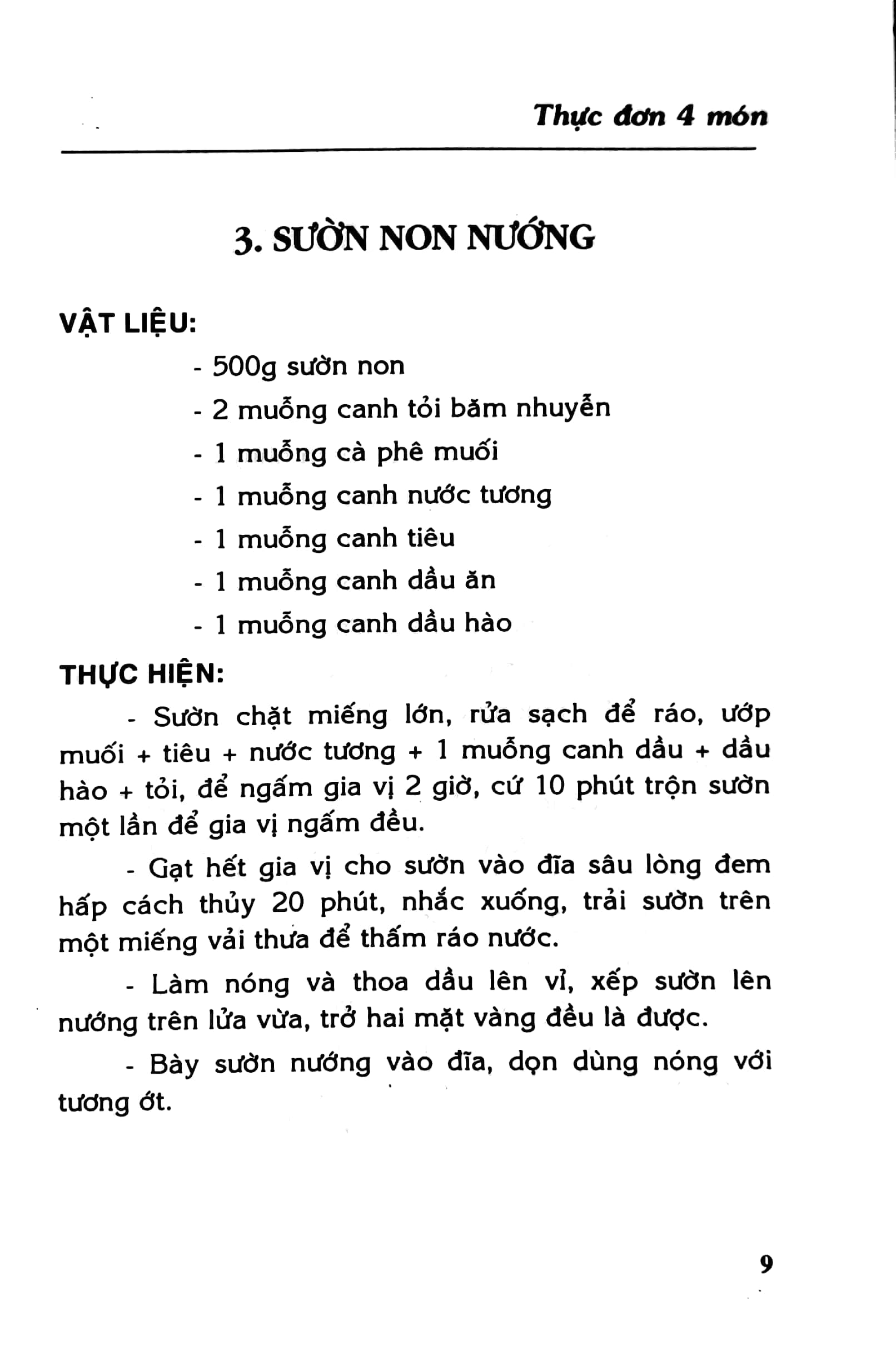 thực đơn bốn món - Ảnh 7