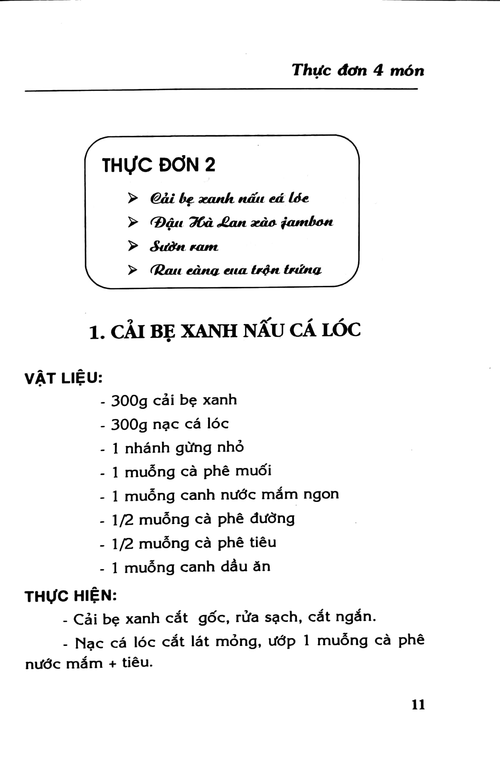 thực đơn bốn món - Ảnh 9
