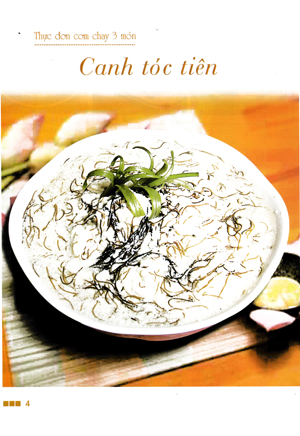 thực đơn cơm chay 3 món - Ảnh 5