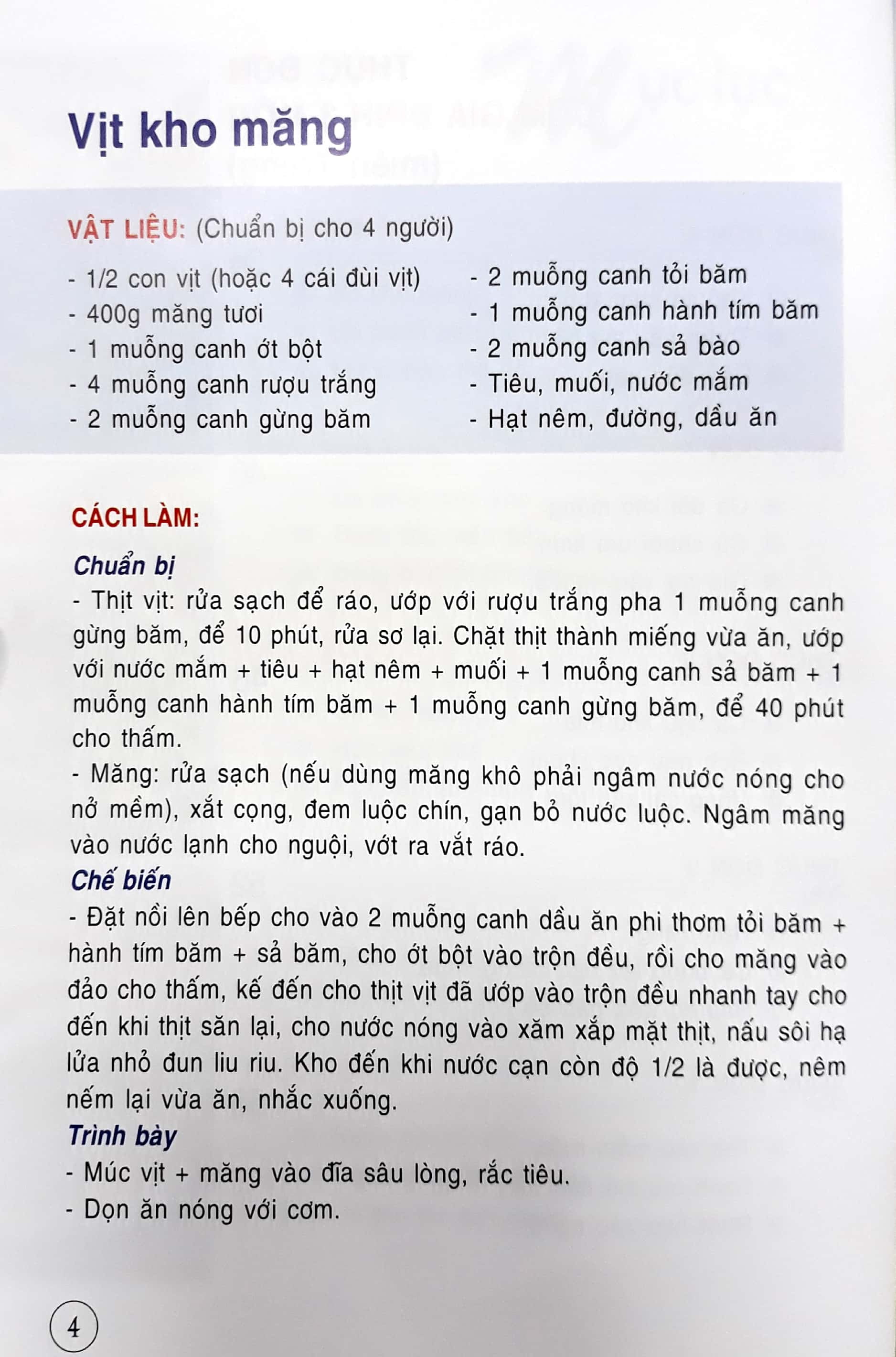 thực đơn cơm gia đình 3 món miền trung (tái bản) - Ảnh 2