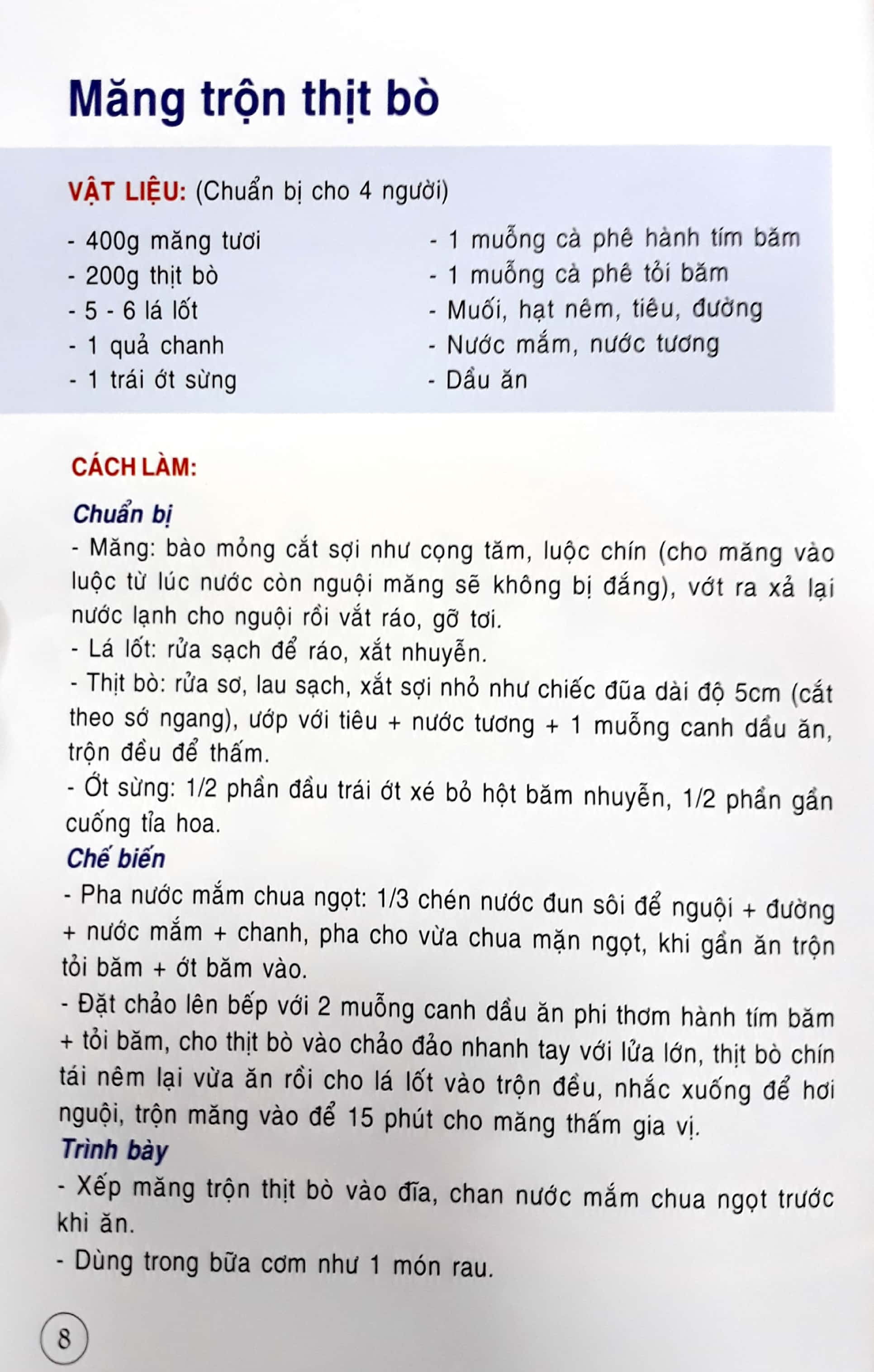 thực đơn cơm gia đình 3 món miền trung (tái bản) - Ảnh 6