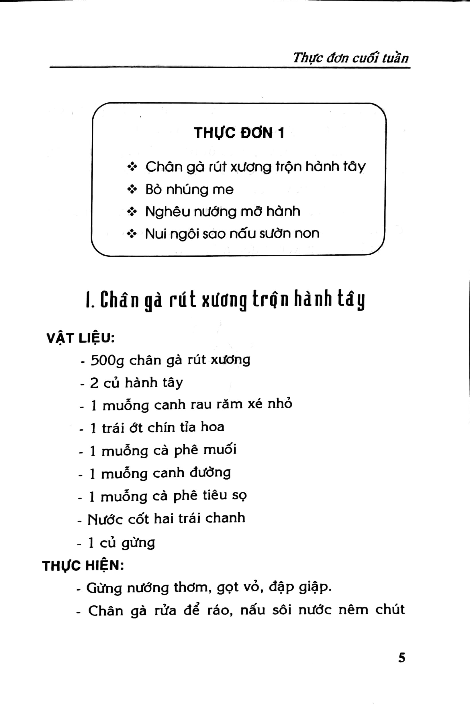 thực đơn cuối tuần - Ảnh 3