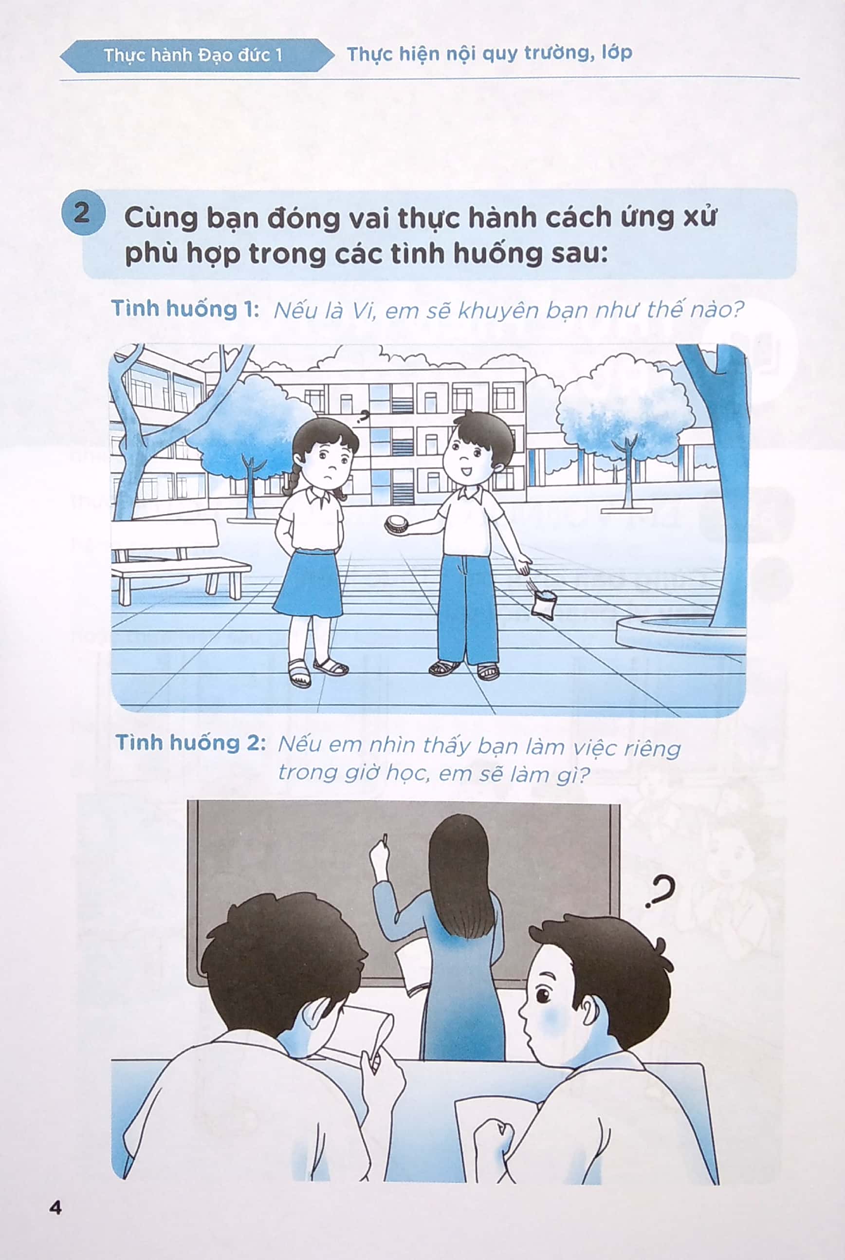 thực hành đạo đức 1 (bộ sách cánh diều) - 2020 - Ảnh 6