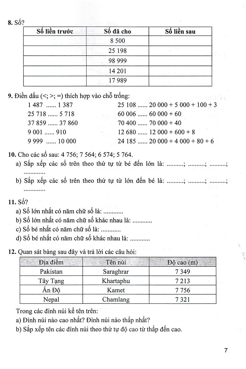 thực hành giải toán lớp 4 - tập 1 (dùng chung cho các bộ sgk hiện hành) - Ảnh 7