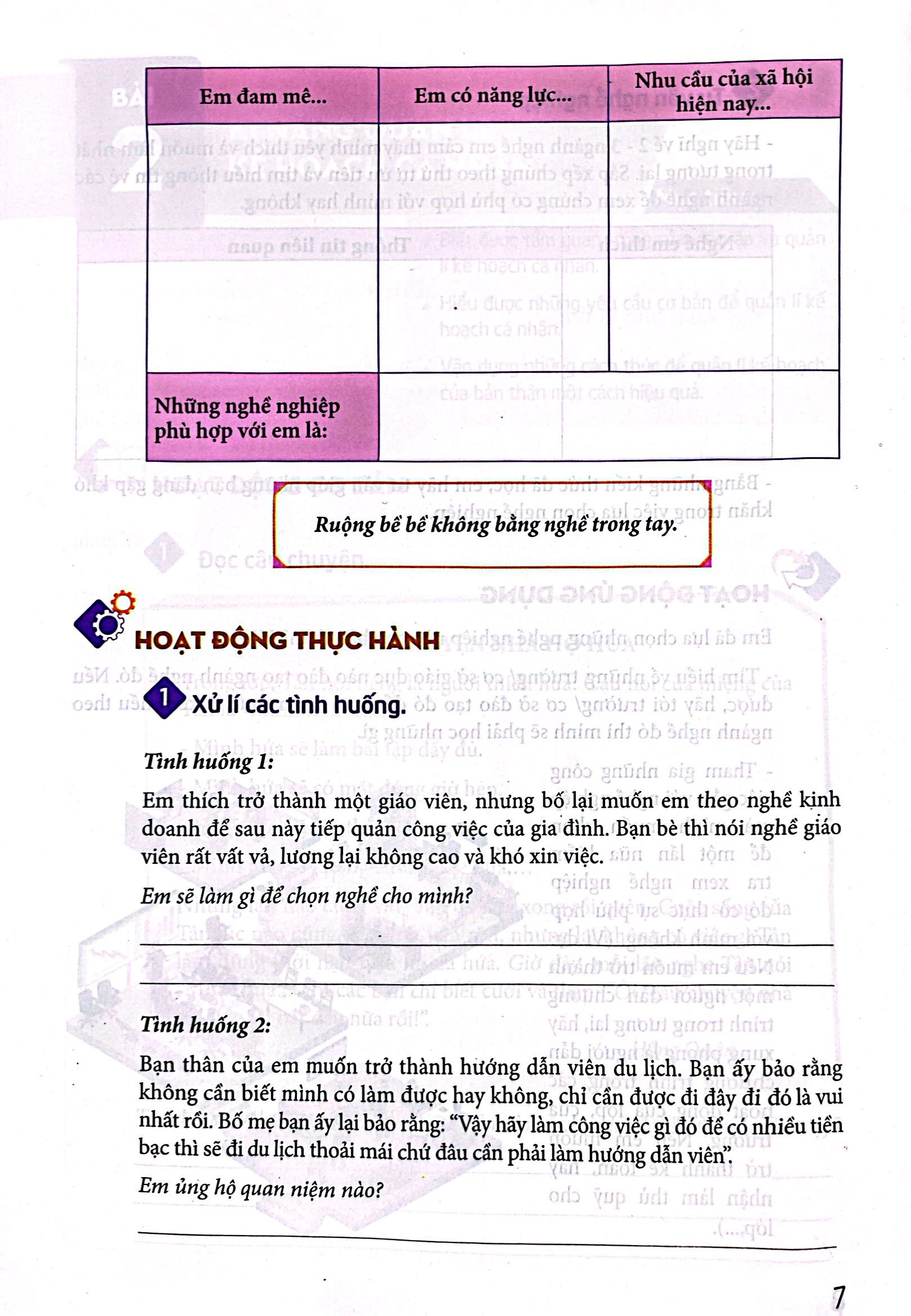 thực hành kĩ năng sống dành cho học sinh lớp 12 - Ảnh 6