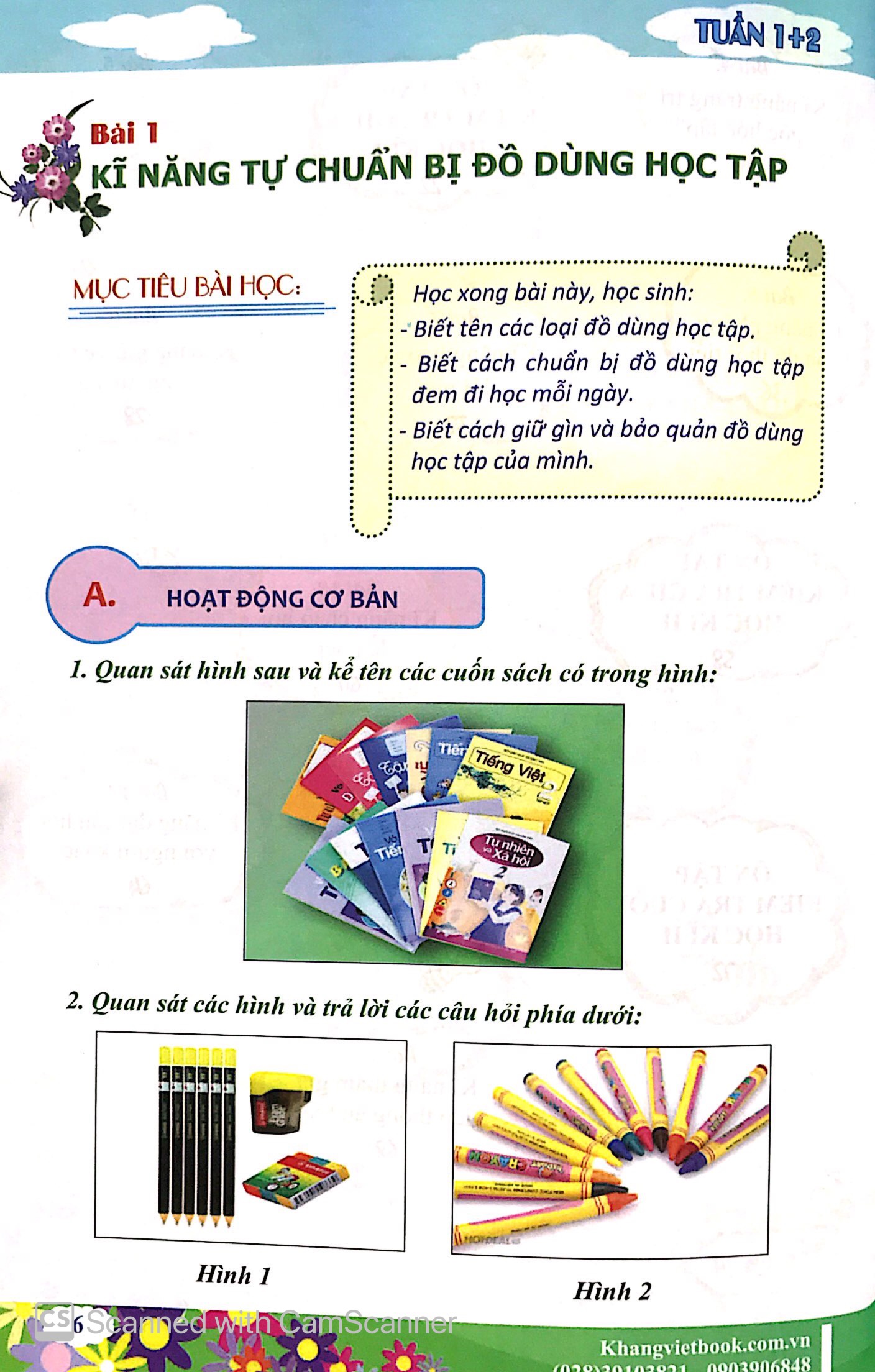 thực hành kỹ năng sống - lớp 1 - Ảnh 6