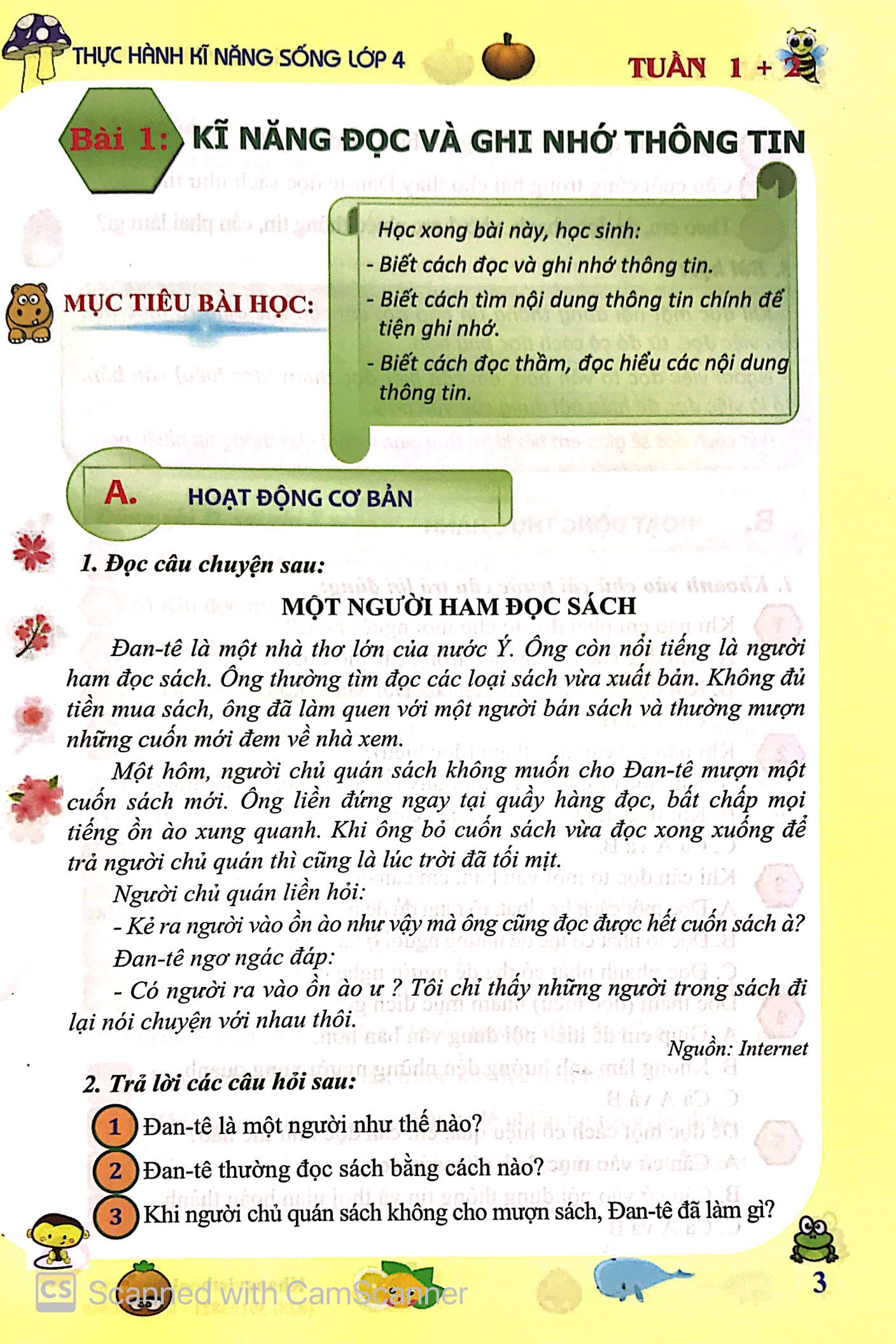 thực hành kỹ năng sống - lớp 4 - Ảnh 4