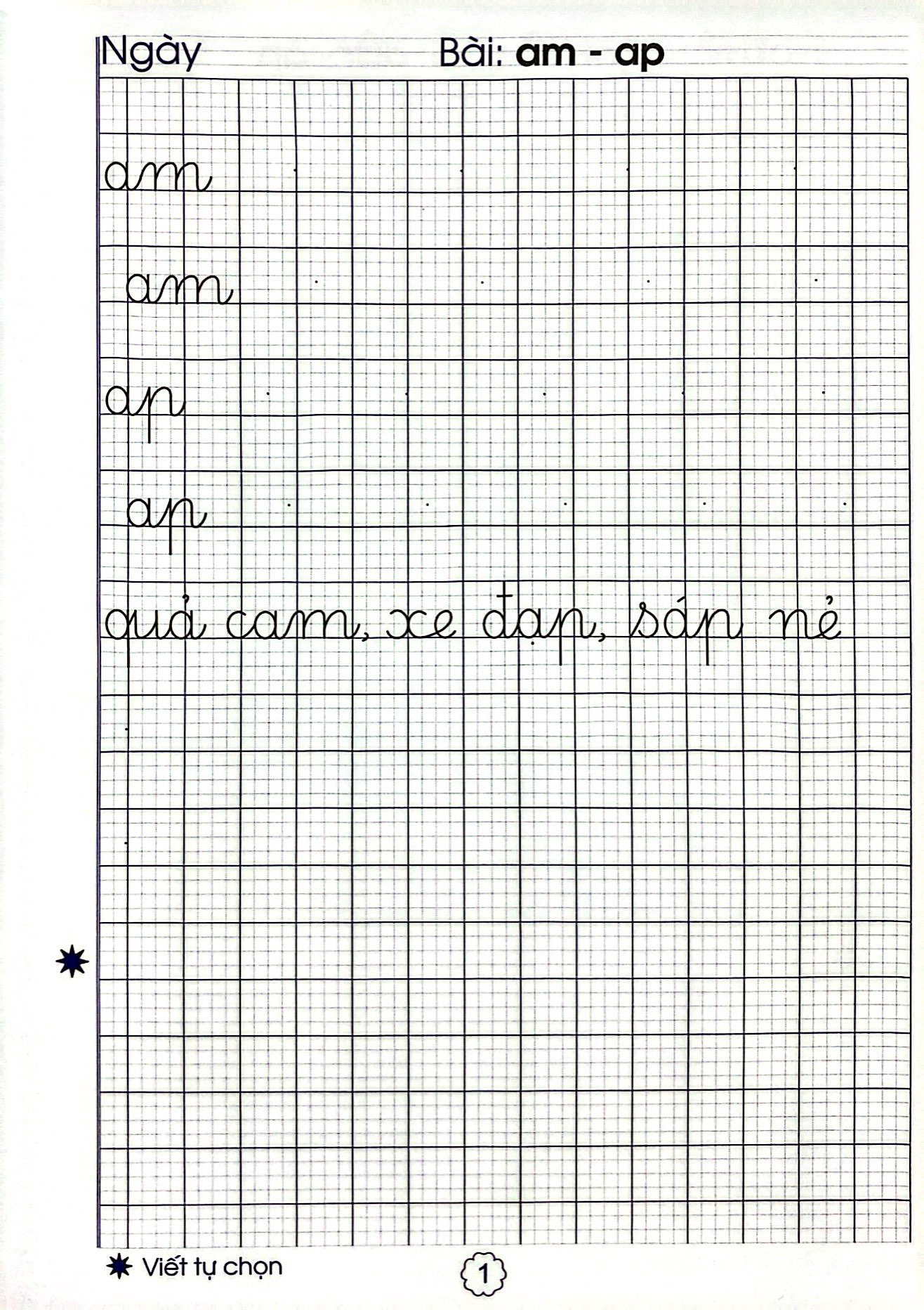 thực hành luyện viết lớp 1 - quyển 2 (cánh diều) - Ảnh 4