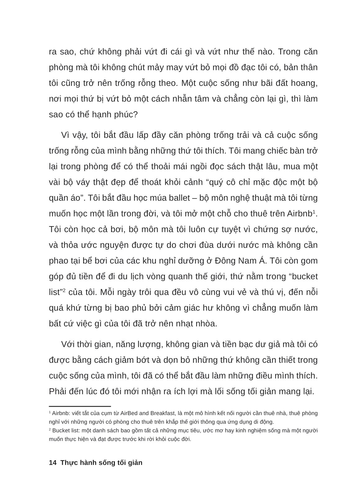 thực hành sống tối giản - Ảnh 13